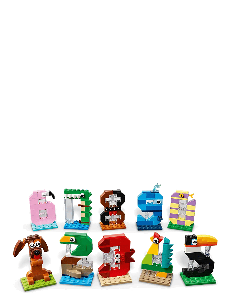 LEGO - Birthday Numbers Animal Decor 40807 - multi - 1