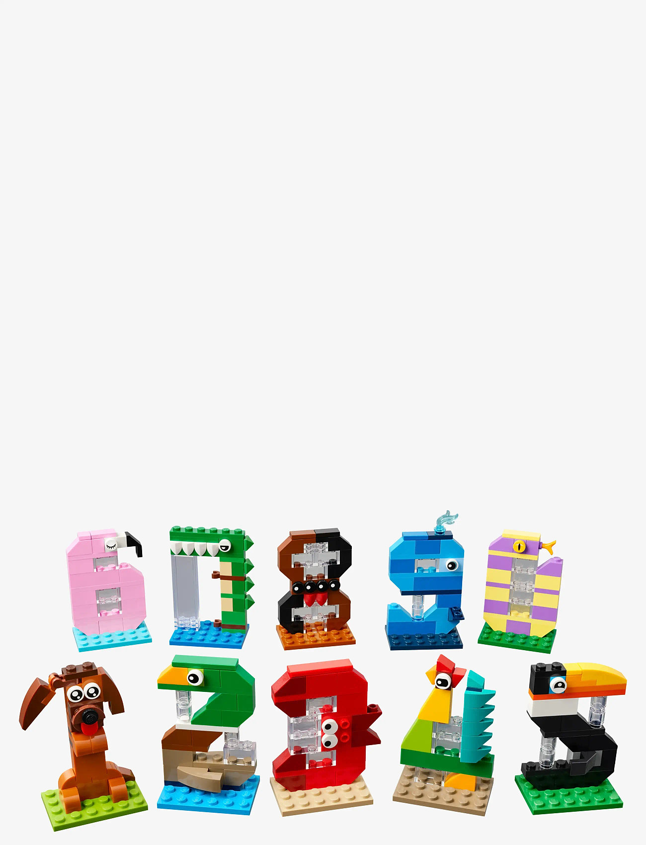 LEGO - Birthday Numbers Animal Decor 40807 - multi - 2