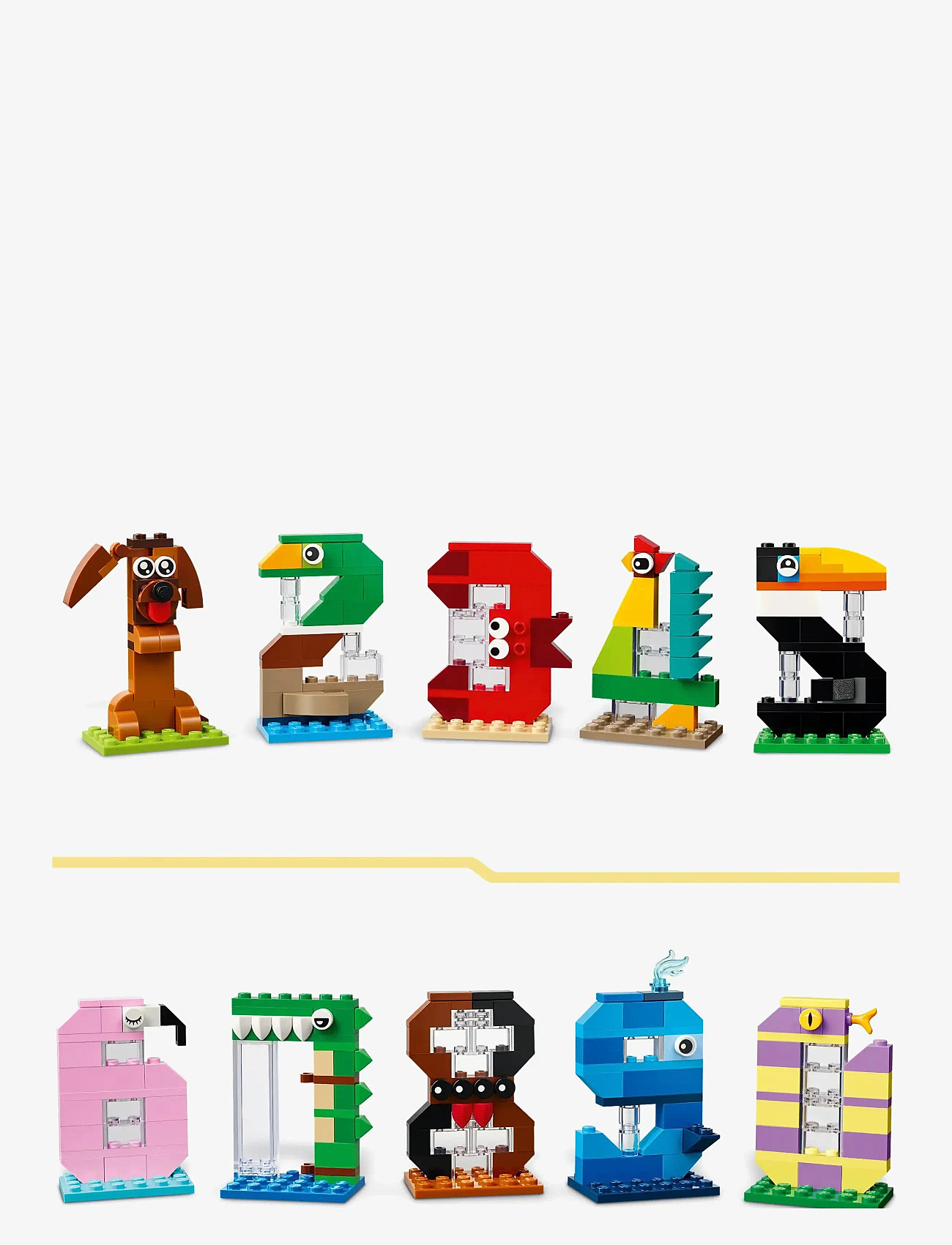 LEGO - Birthday Numbers Animal Decor 40807 - multi - 3