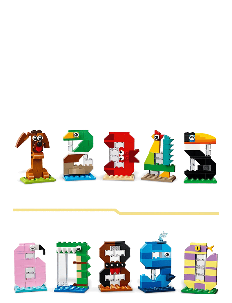 LEGO - Birthday Numbers Animal Decor 40807 - multi - 3
