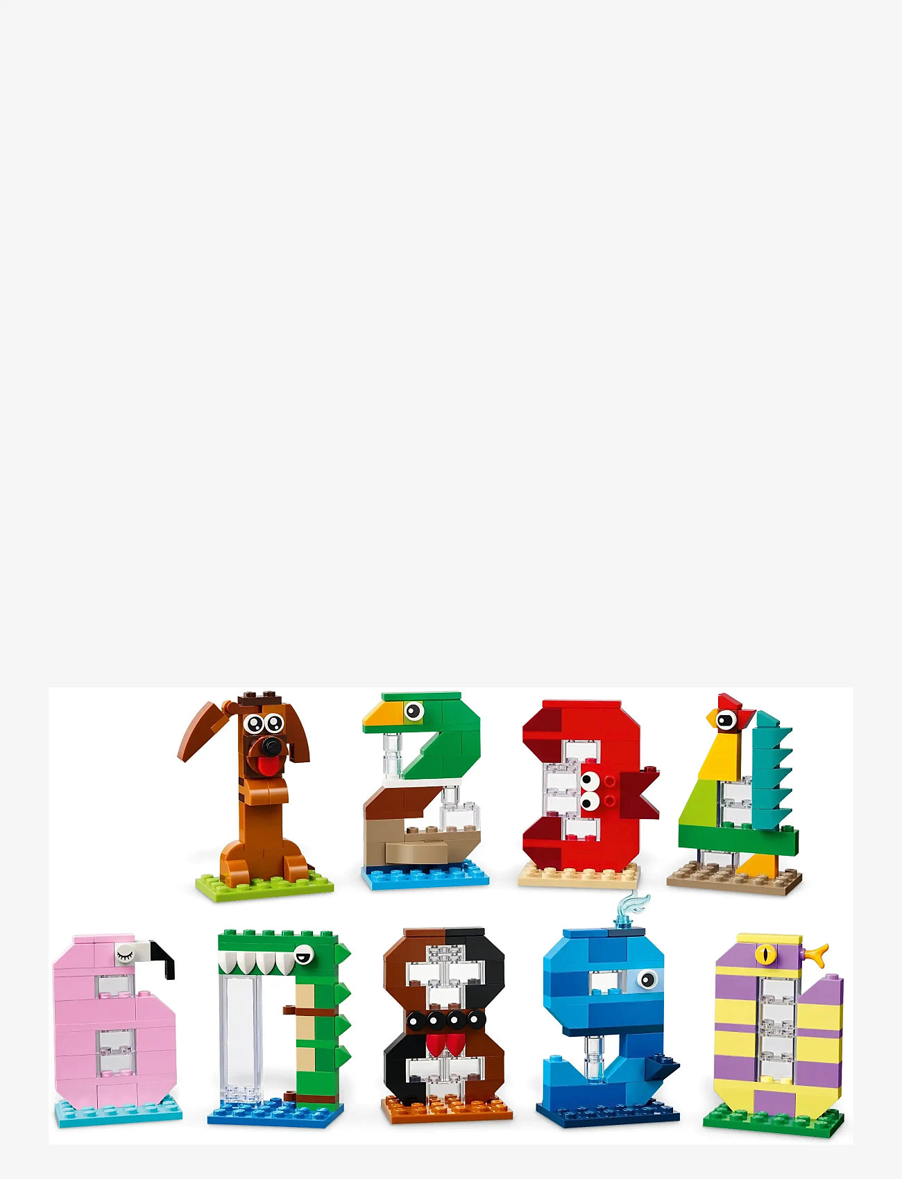 LEGO - Birthday Numbers Animal Decor 40807 - multi - 5