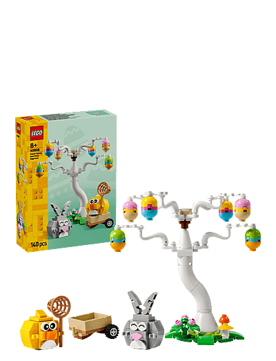 LEGO Easter Bunny and Chick Egg Hunt Animal Toy Playset Building Kit 40808 - LEGO Icons - MULTI / yellow