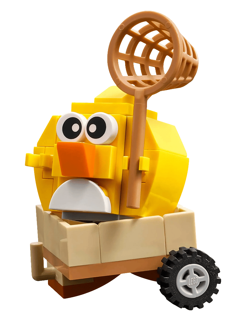 LEGO - Easter Bunny and Chick Egg Hunt Animal Toy Playset Building Kit 40808 - lego icons - multi - 2