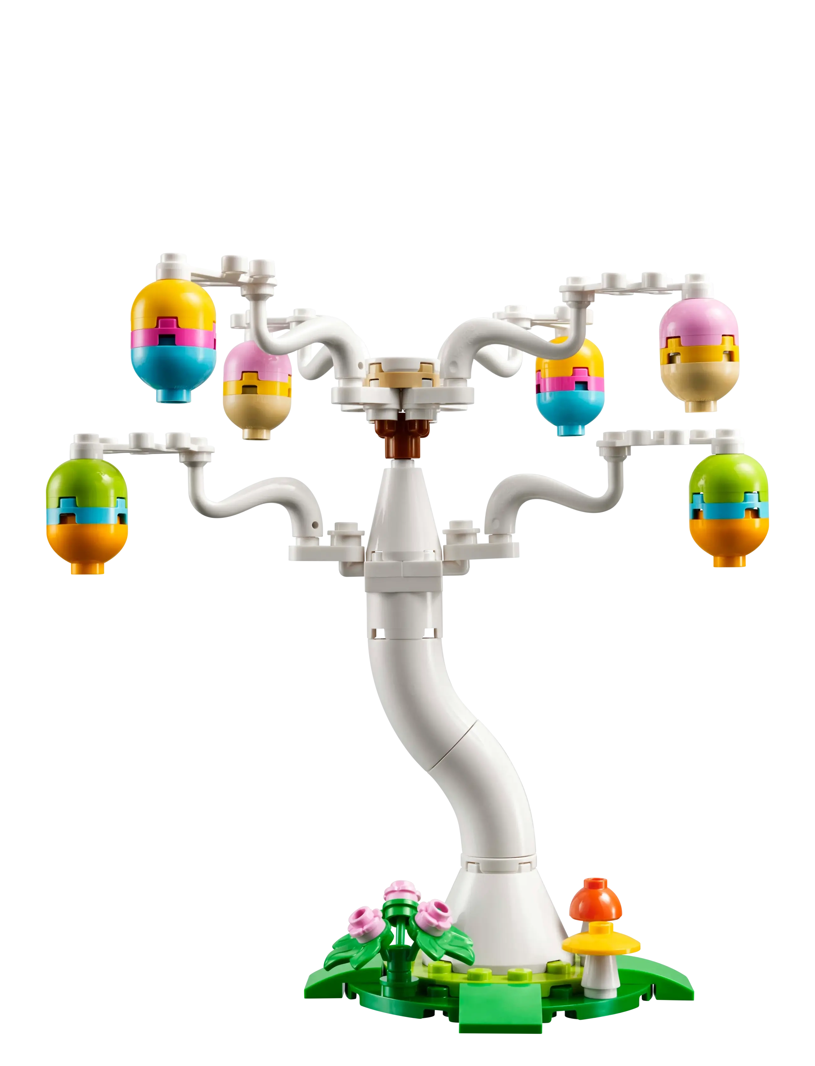 LEGO - Easter Bunny and Chick Egg Hunt Animal Toy Playset Building Kit 40808 - lego icons - multi - 4
