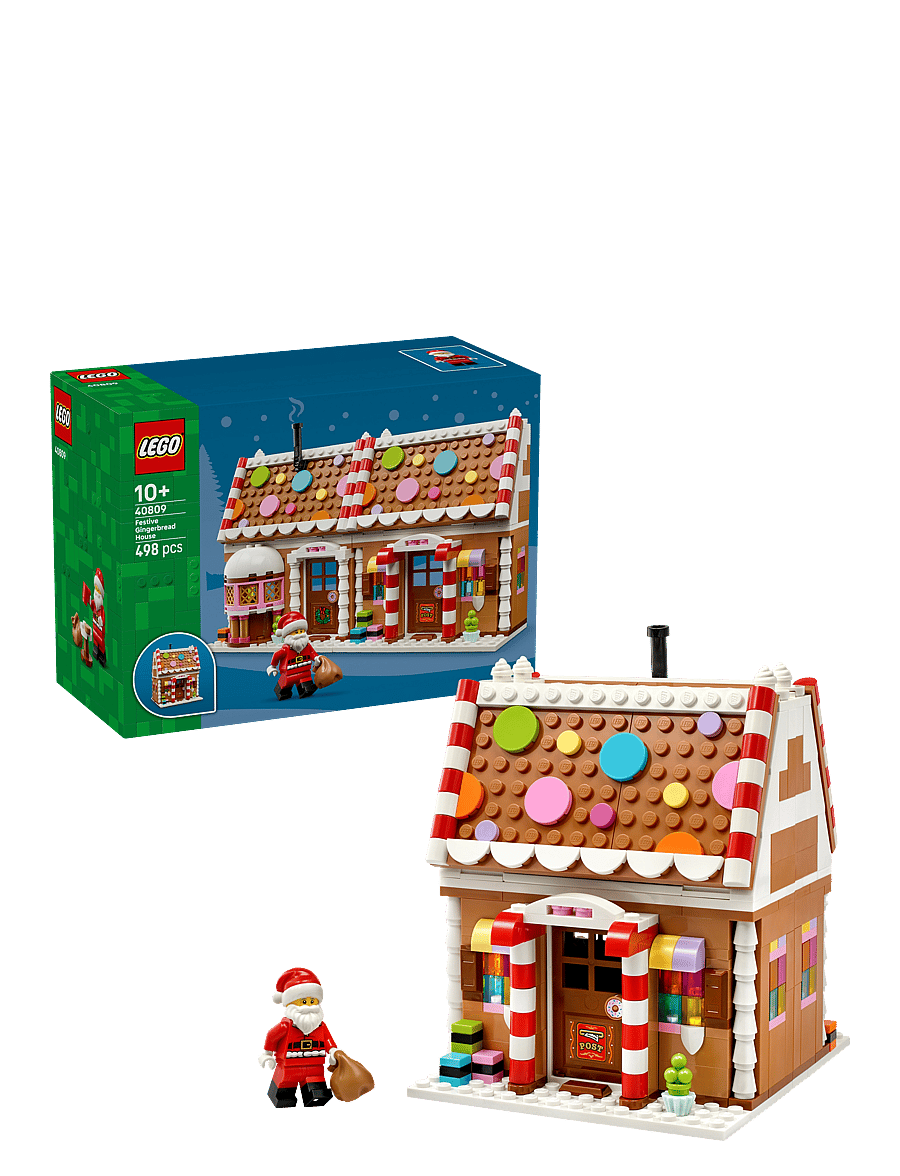 LEGO - Festive Gingerbread House Christmas Toy for Kids 40809 - lego ideas - multi - 0