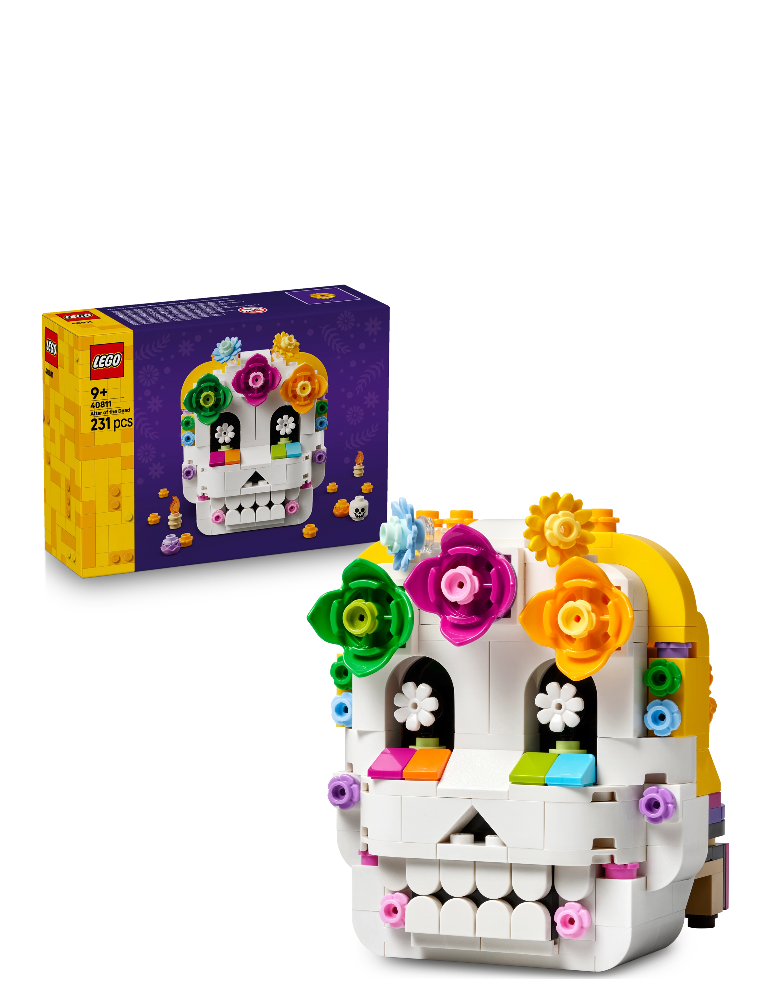 LEGO Altar of the Dead Día De Los Muertos Skull Decor 40811 - Spielzeug - MULTI / white