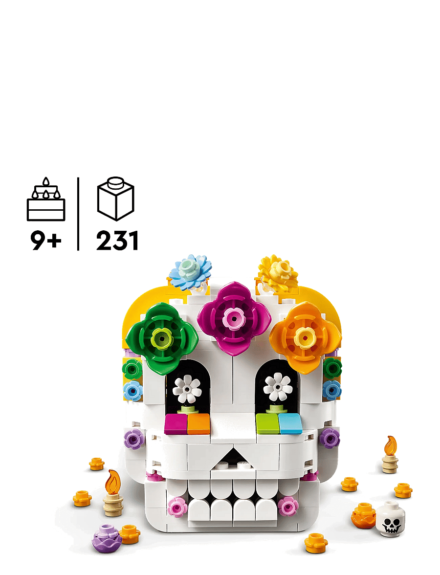 LEGO - Altar of the Dead Día De Los Muertos Skull Decor 40811 - lego classic - multi - 1