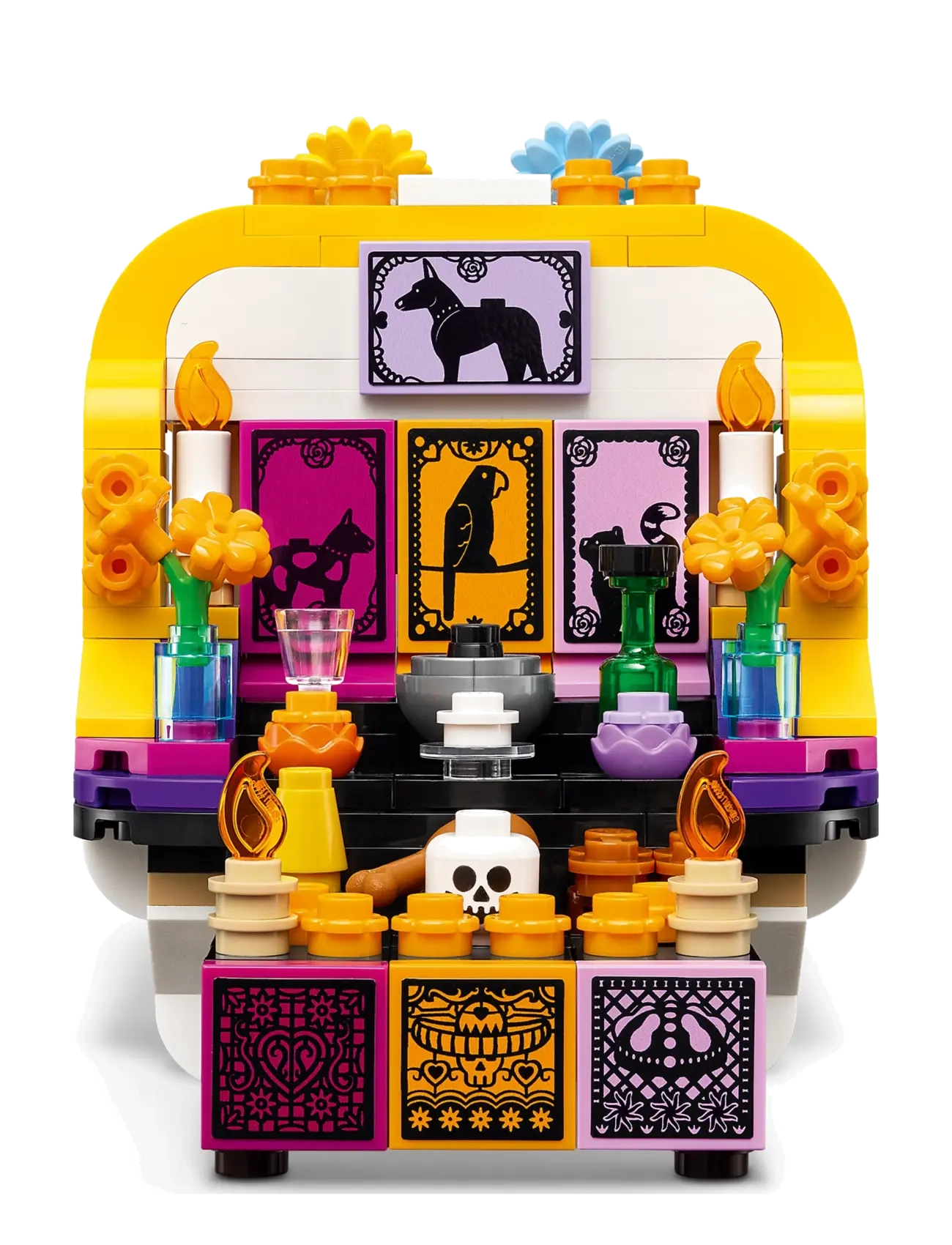 LEGO - Altar of the Dead Día De Los Muertos Skull Decor 40811 - lego classic - multi - 4