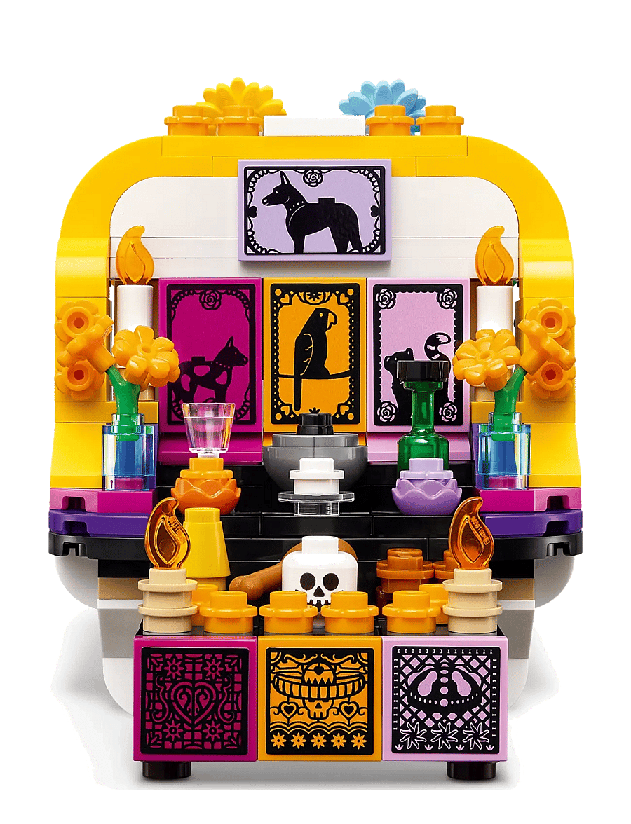 LEGO - Altar of the Dead Día De Los Muertos Skull Decor 40811 - lego classic - multi - 4