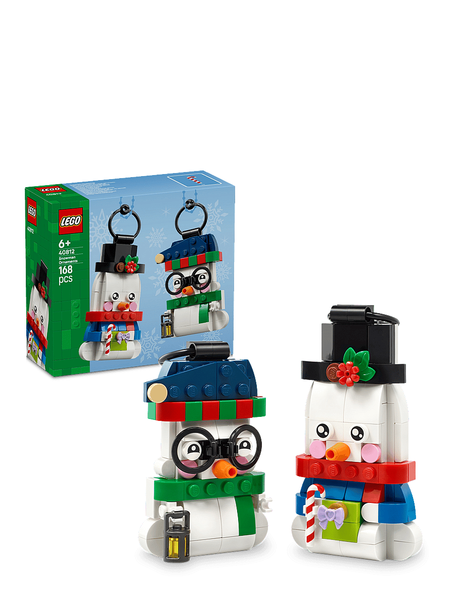 LEGO - Snowman Ornaments Christmas Decor Holiday Decorations 40812 - lego ideas - multi - 0
