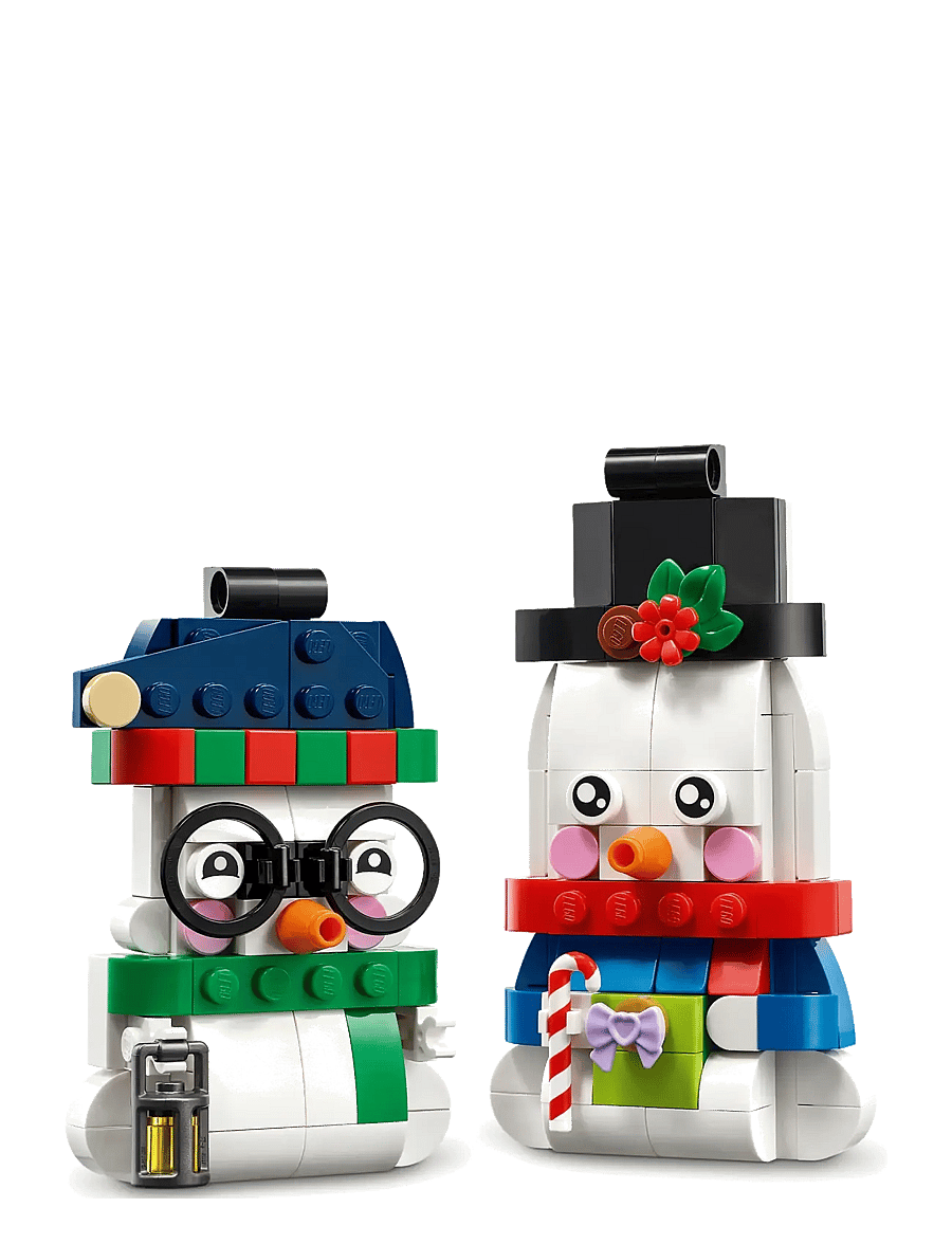 LEGO - Snowman Ornaments Christmas Decor Holiday Decorations 40812 - lego ideas - multi - 1