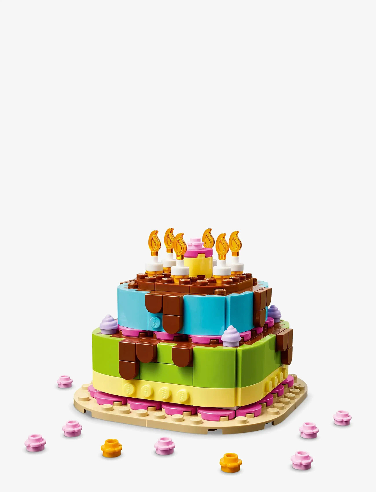 LEGO - Birthday Party Cake with Decorations, Fun Gift Set, Table Decor 40815 - multi - 1
