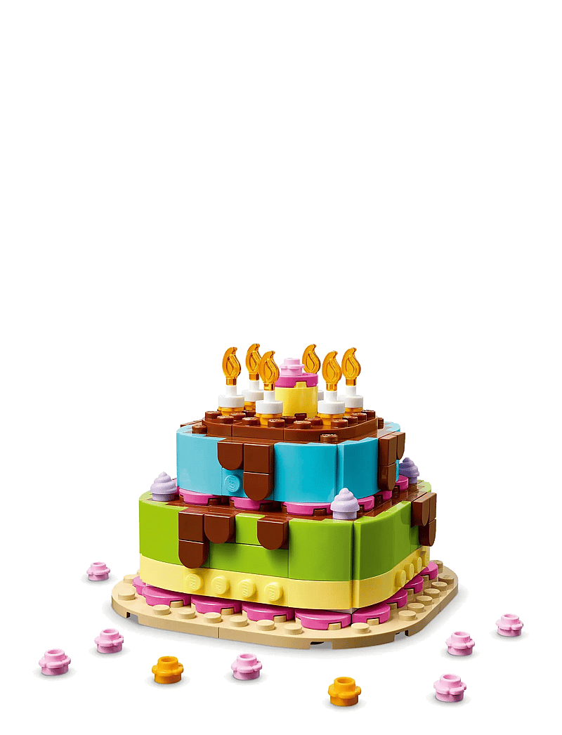 LEGO - Birthday Party Cake with Decorations, Fun Gift Set, Table Decor 40815 - multi - 1