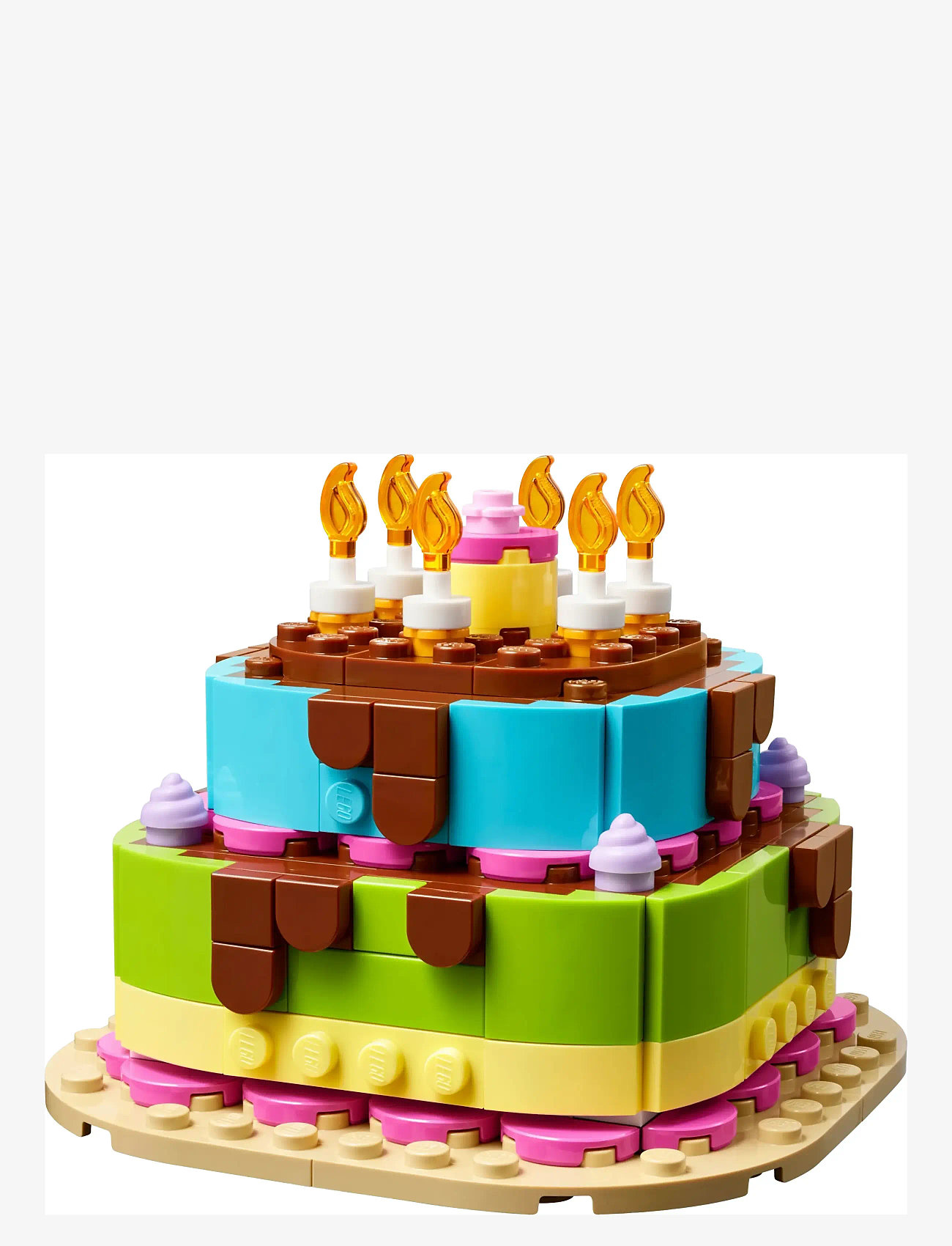 LEGO - Birthday Party Cake with Decorations, Fun Gift Set, Table Decor 40815 - multi - 2