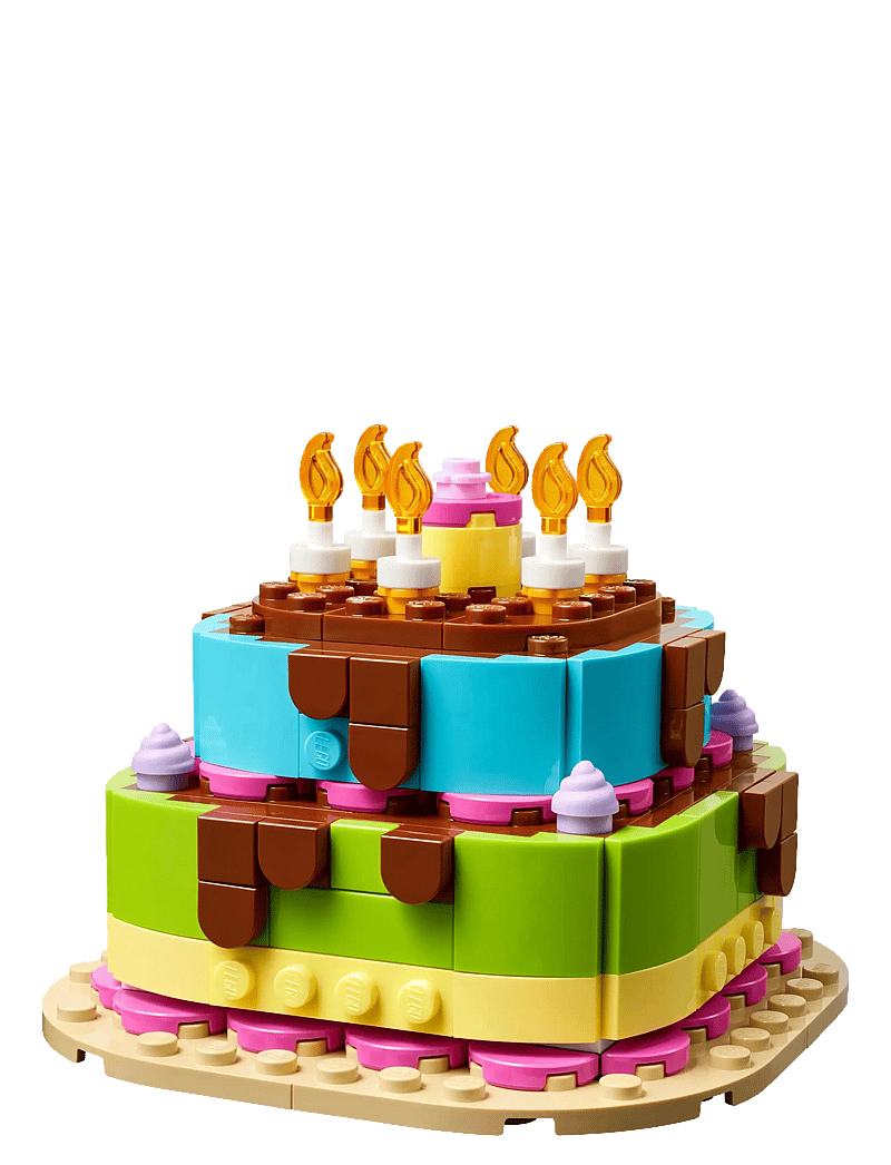 LEGO - Birthday Party Cake with Decorations, Fun Gift Set, Table Decor 40815 - multi - 2