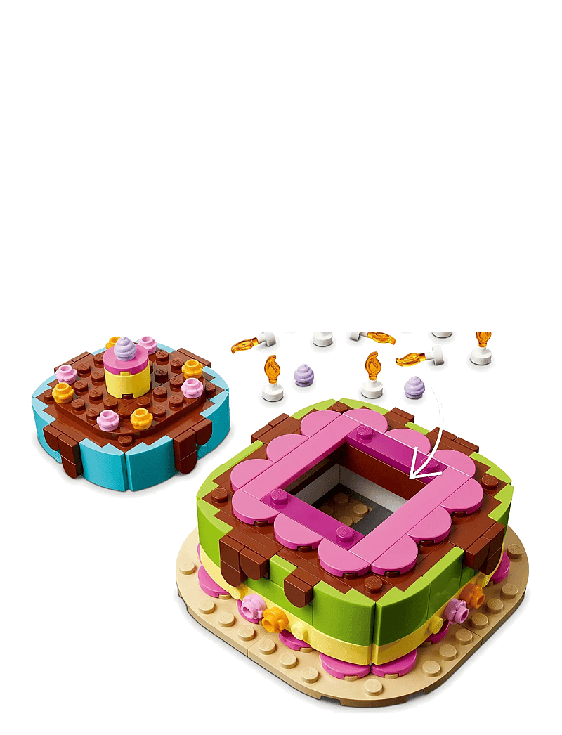 LEGO - Birthday Party Cake with Decorations, Fun Gift Set, Table Decor 40815 - multi - 4
