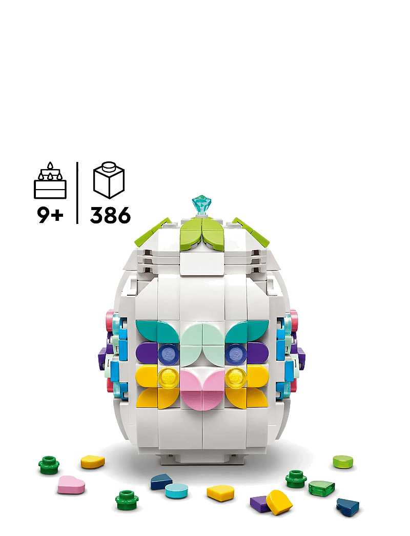 LEGO - Decorative Easter Egg Toy Building Kit Gift for Spring 40816 - lego icons - multi - 1
