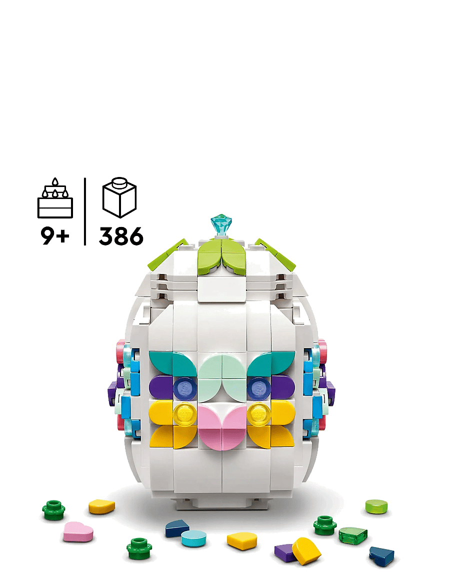 LEGO - Decorative Easter Egg Toy Building Kit Gift for Spring 40816 - lego icons - multi - 1