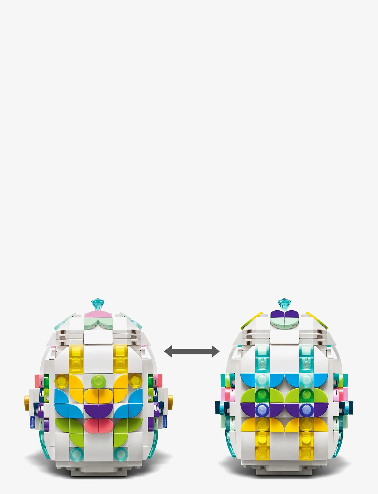 LEGO - Dekorativt påskeæg 40816 - lego icons - multi - 4