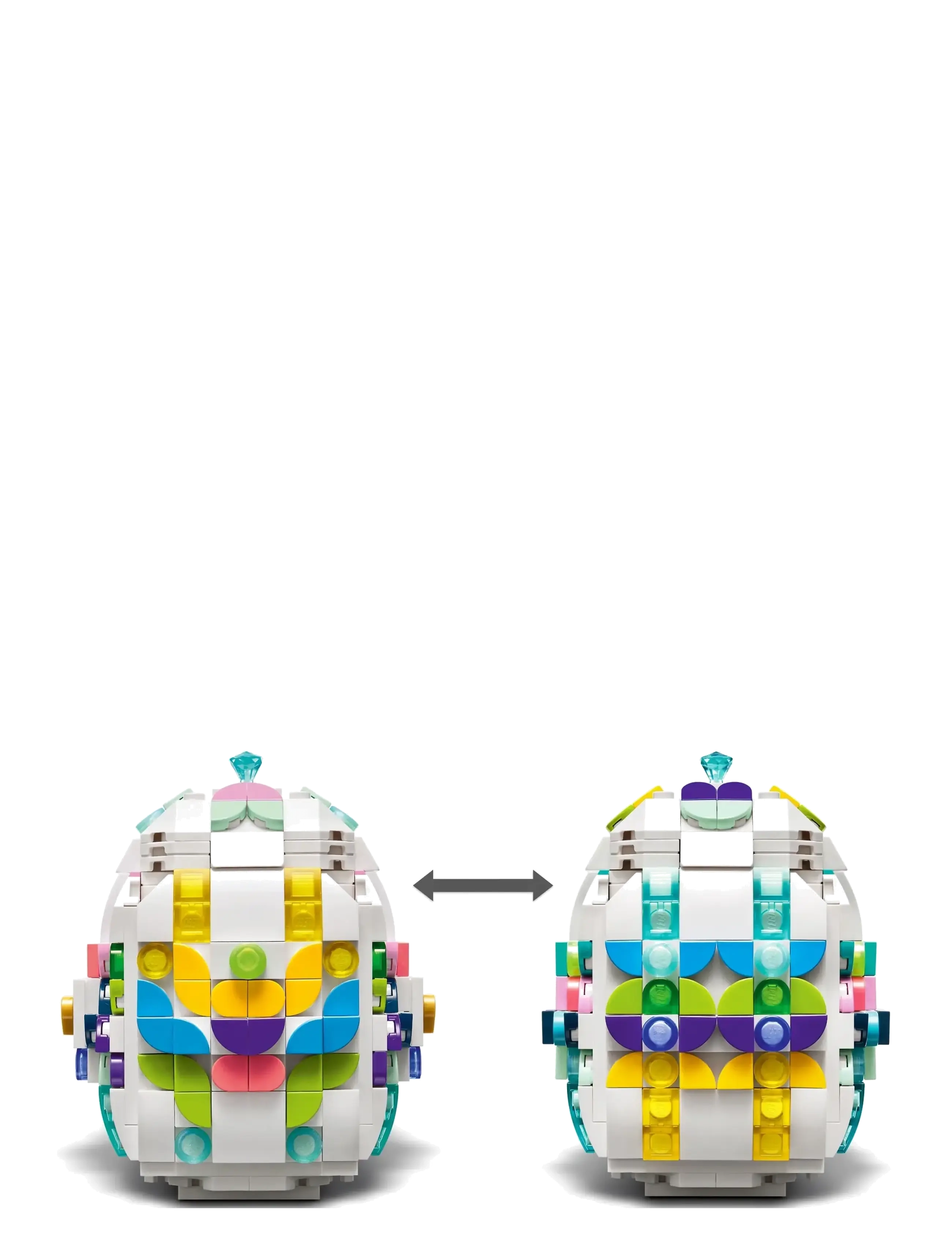 LEGO - Dekorativt påskägg 40816 - lego icons - multi - 4
