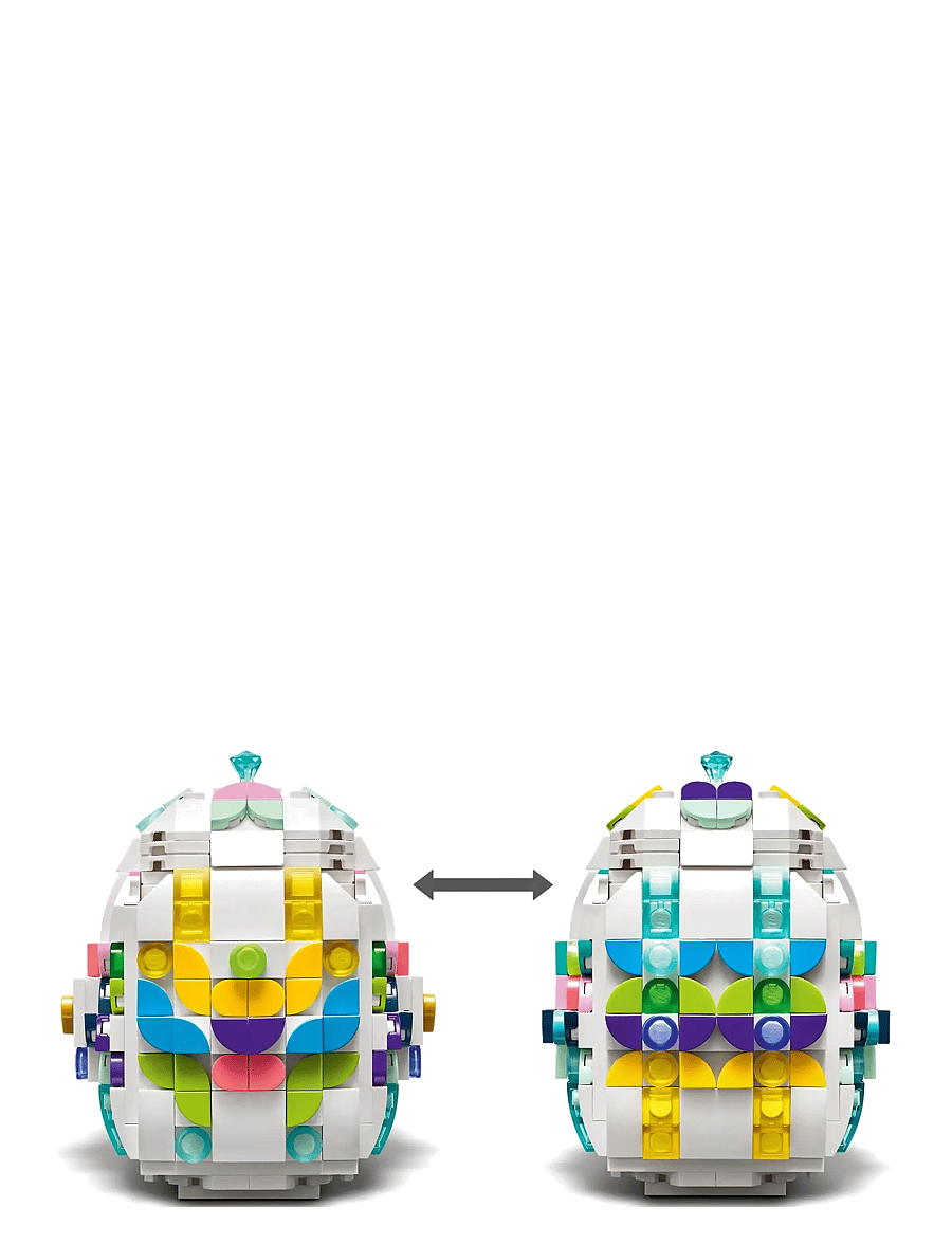 LEGO - Decorative Easter Egg Toy Building Kit Gift for Spring 40816 - lego icons - multi - 4