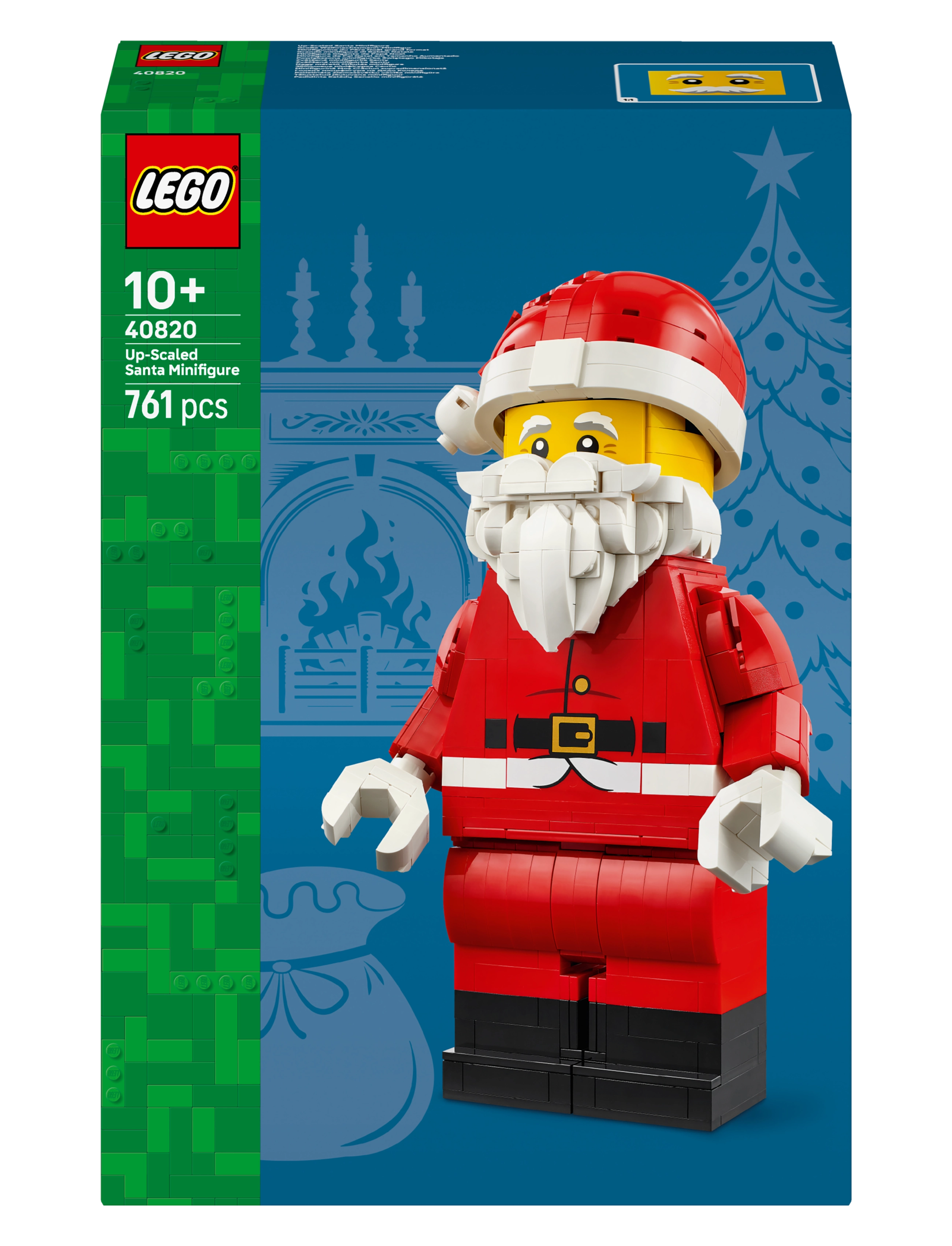 LEGO - Up-Scaled Santa Minifigure Christmas Toy Decoration 40820 - lego ideas - multi - 3