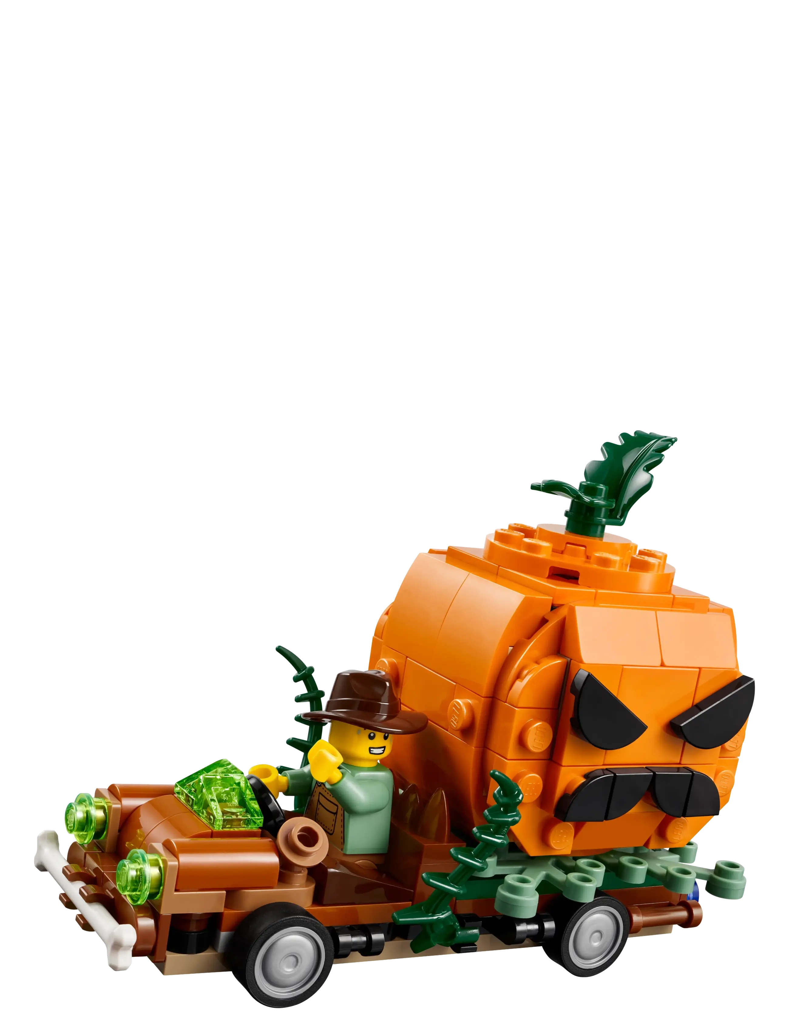 LEGO - Jack-O’-Lantern Pickup Truck Halloween Craft Toy Set 40822 - lkw - multi - 2