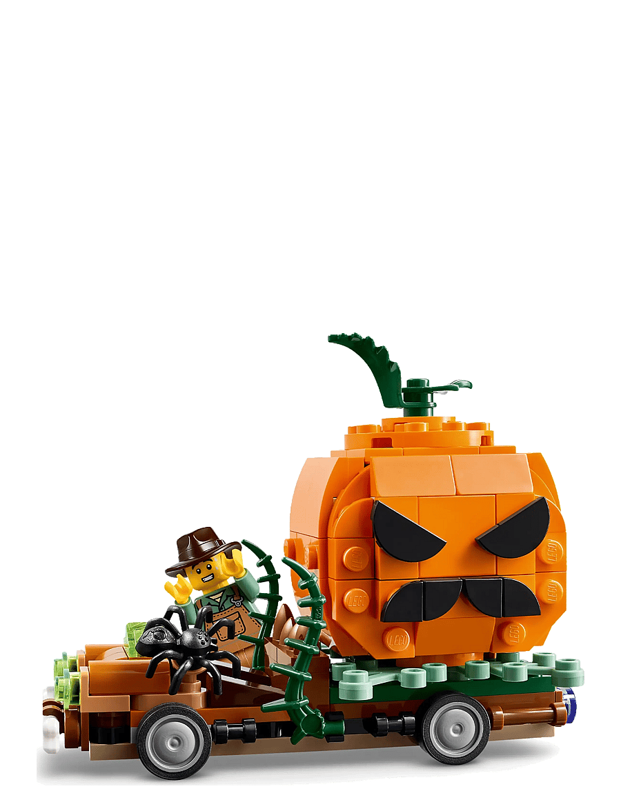 LEGO - Jack-O’-Lantern Pickup Truck Halloween Craft Toy Set 40822 - lkw - multi - 3