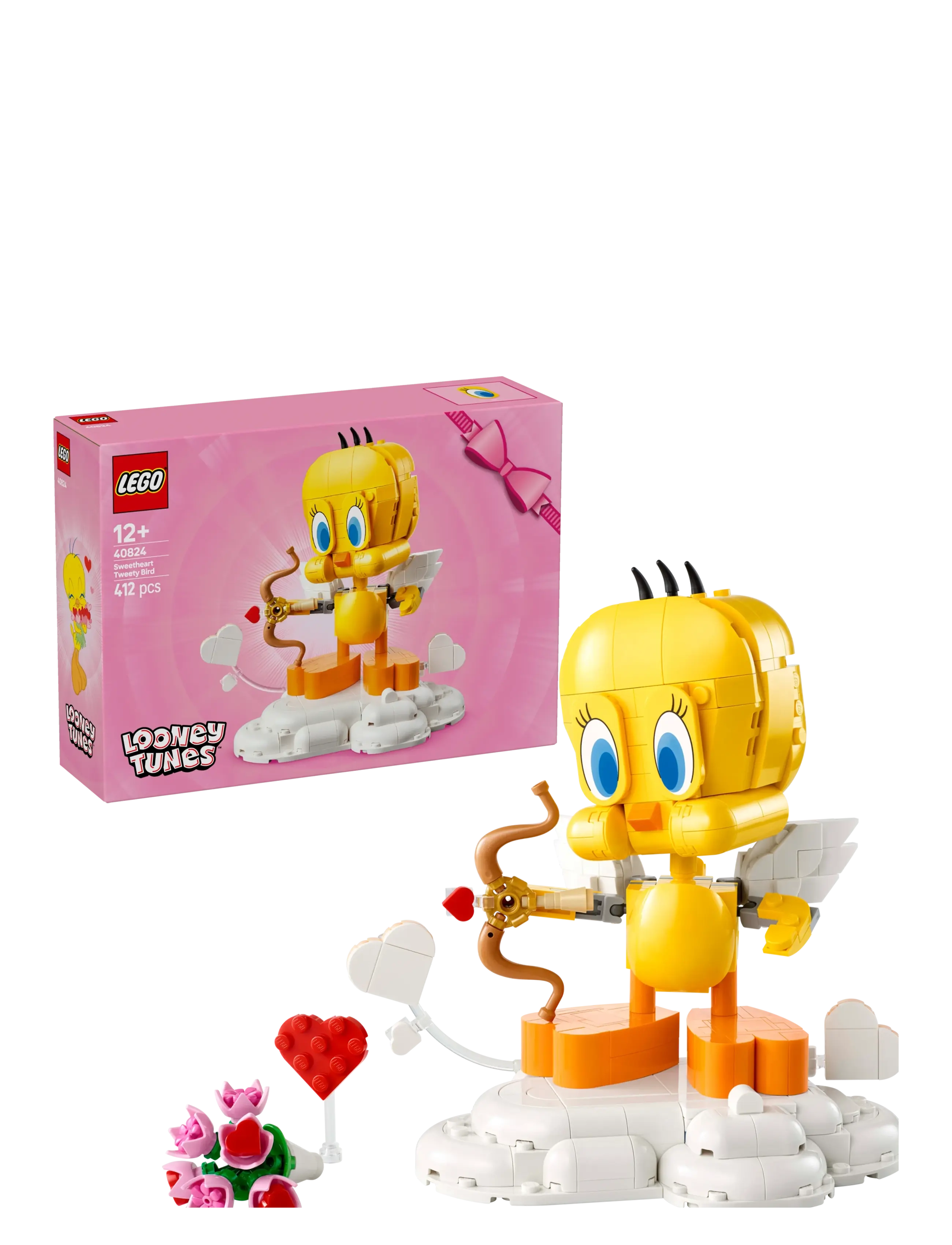 LEGO Looney Sweetheart Tweety Bird Figure Display Building Kit 40824 - Weihnachtsgeschenke - MULTI / yellow