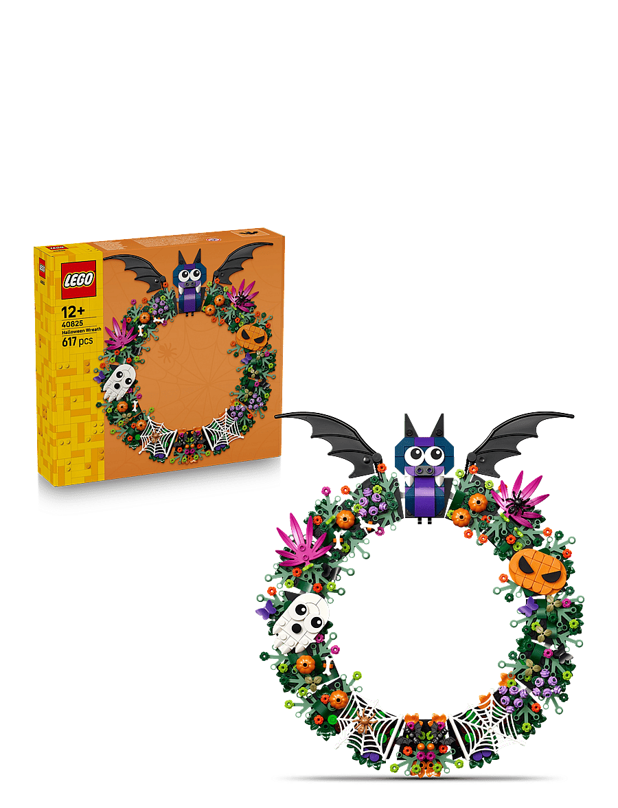 LEGO - Halloween Wreath Decoration for Home 40825 - lego classic - multi - 0
