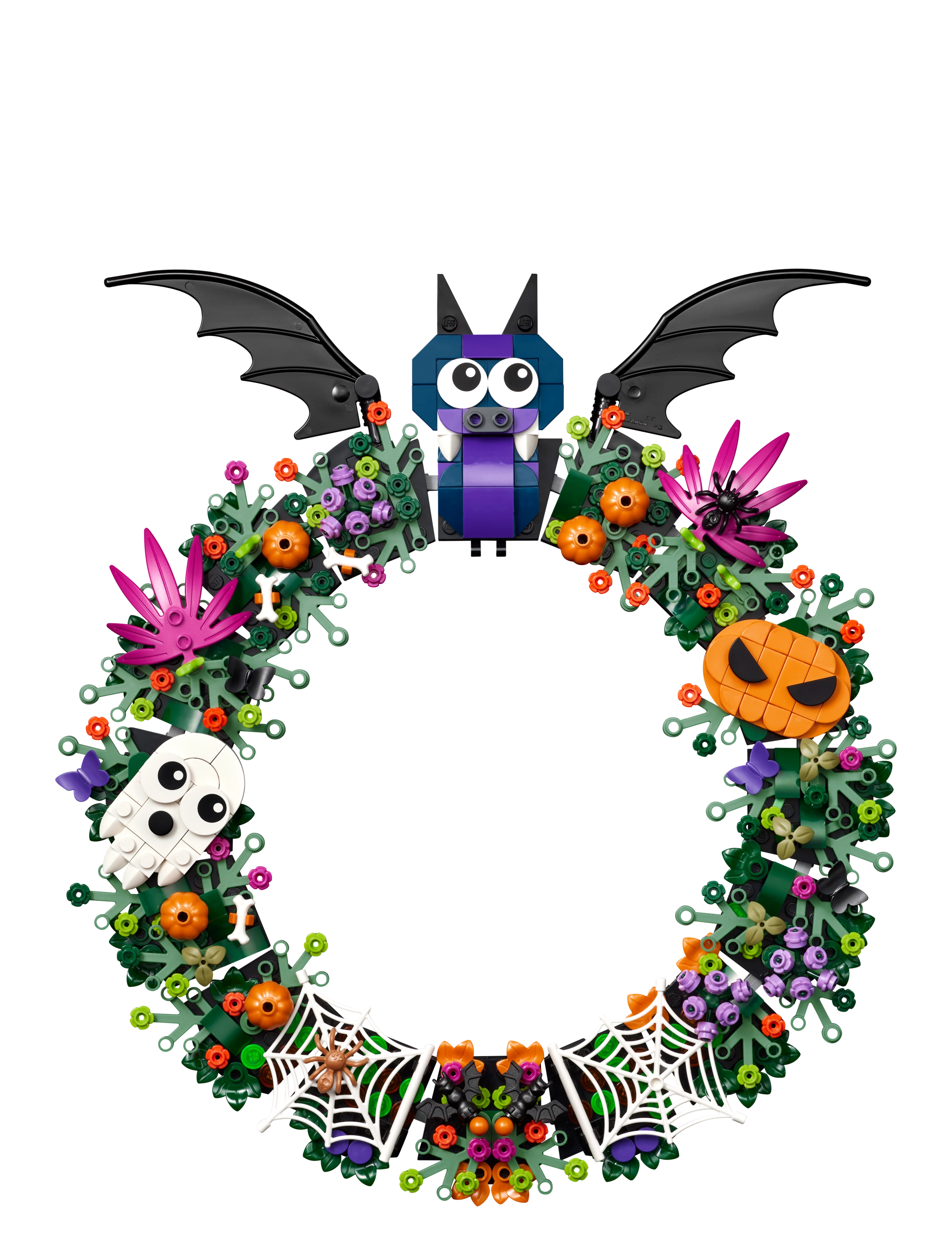LEGO - Halloween Wreath Decoration for Home 40825 - lego classic - multi - 2