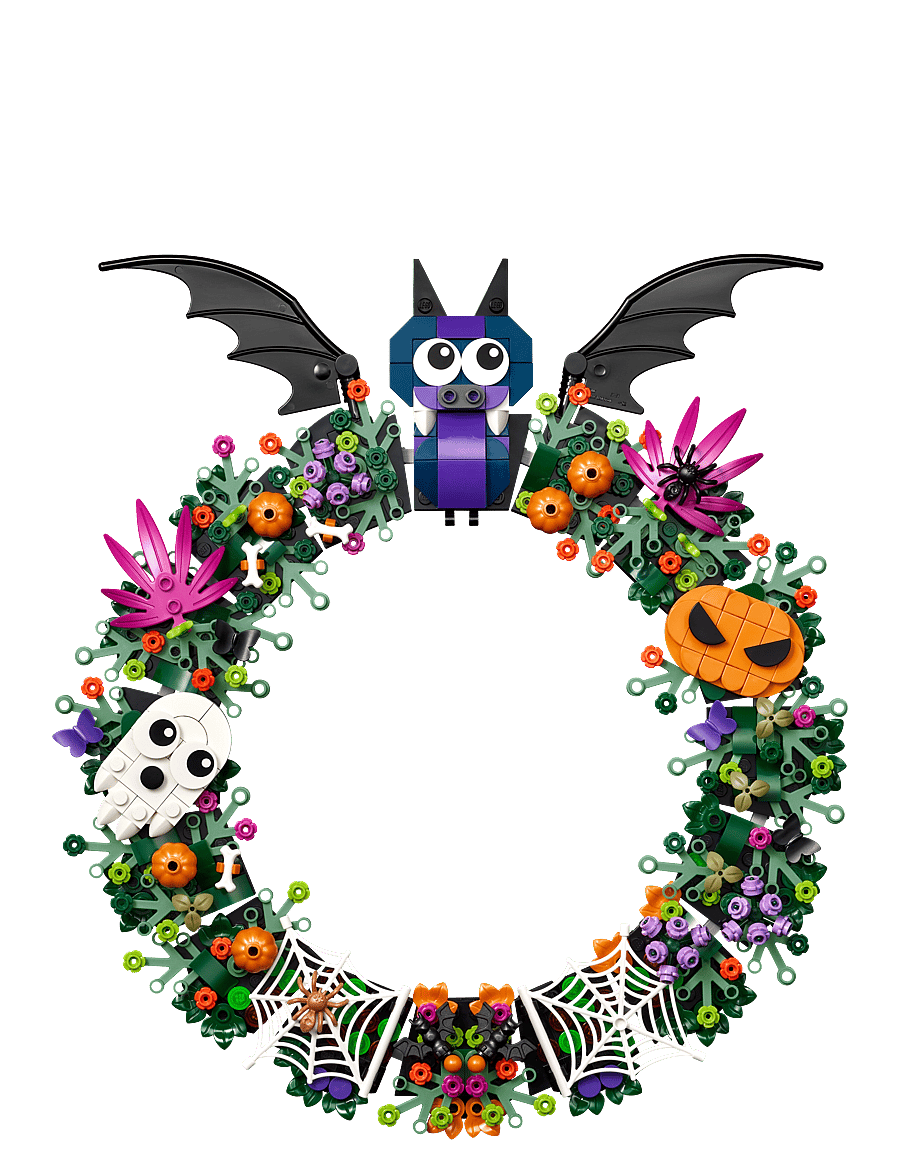 LEGO - Halloween Wreath Decoration for Home 40825 - lego classic - multi - 2