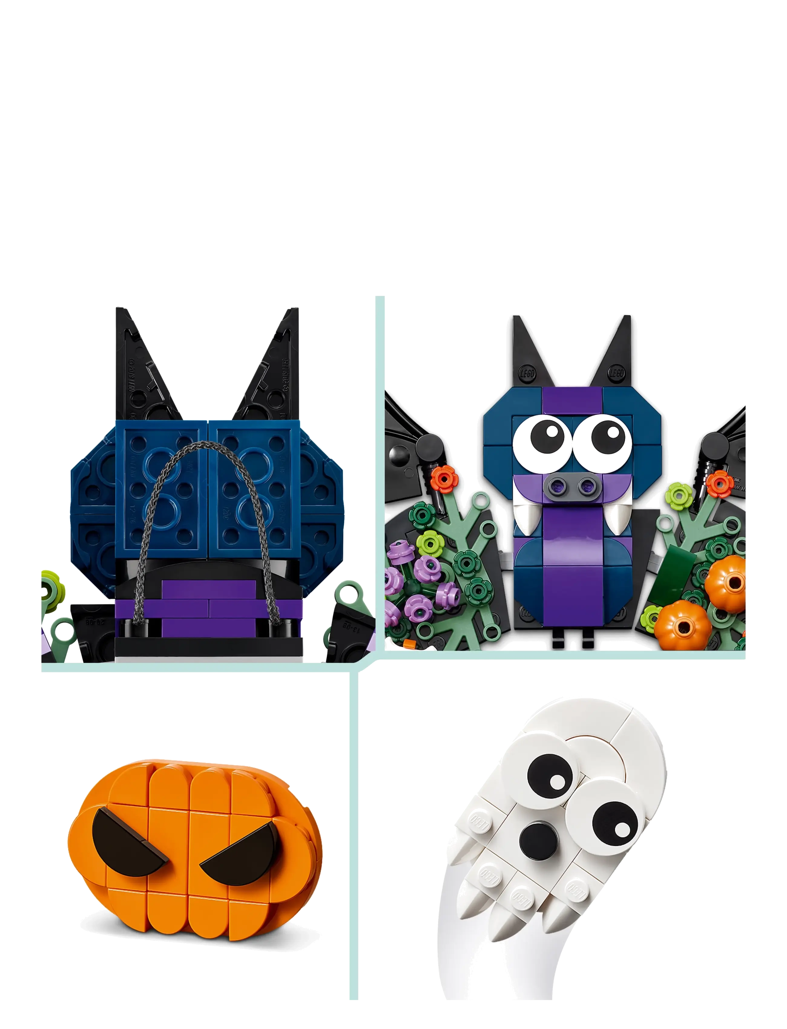 LEGO - Halloween Wreath Decoration for Home 40825 - lego classic - multi - 4