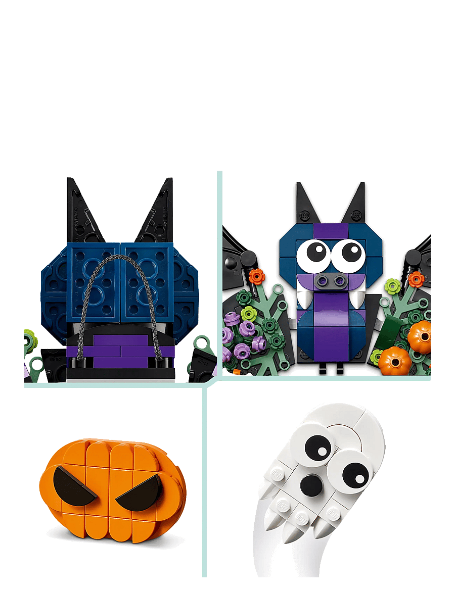 LEGO - Halloween Wreath Decoration for Home 40825 - lego classic - multi - 4