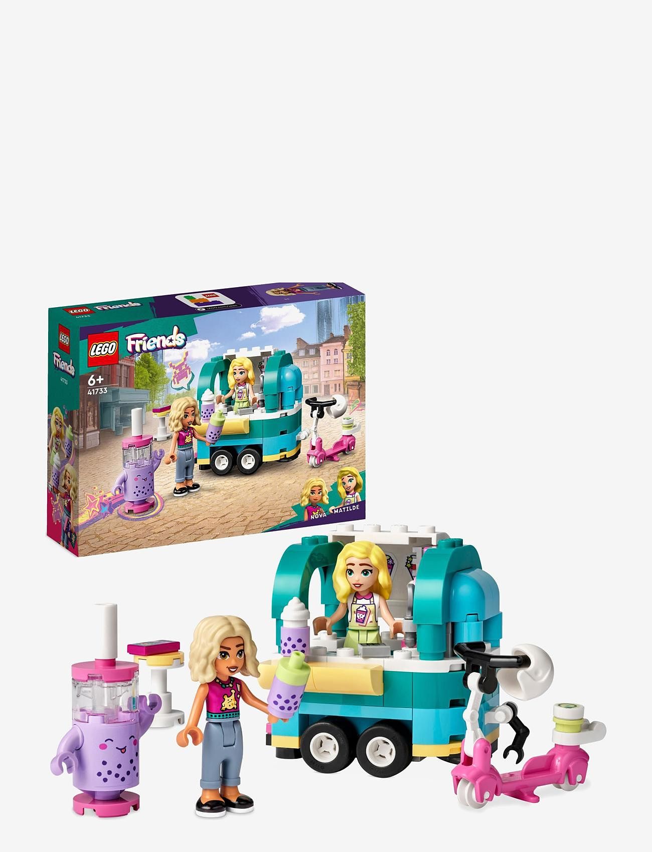 LEGO - Mobile Bubble Tea Shop with Toy Scooter - lego® friends - multicolor - 0
