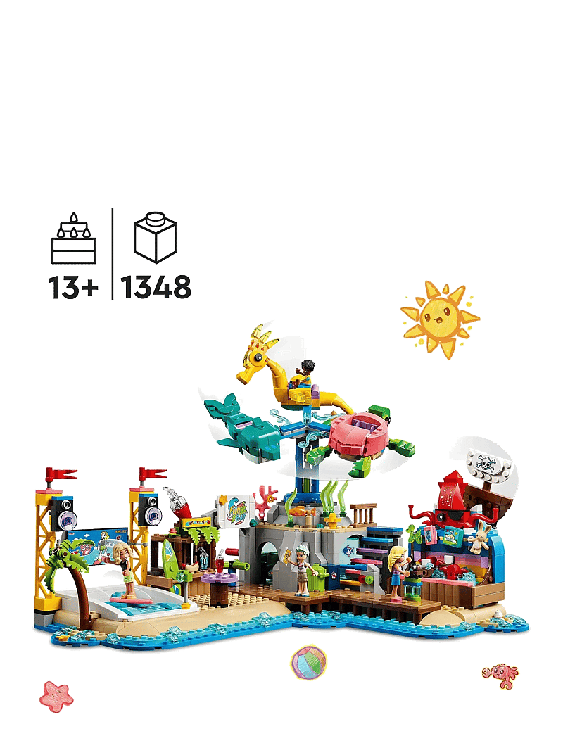 Lego Friends Amusement Park Devoted To Lego LEGO Friends Beach