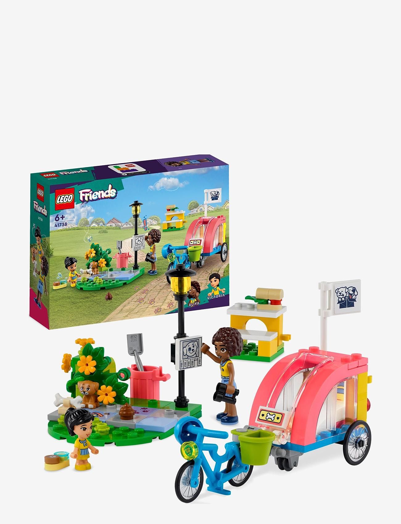 LEGO - Dog Rescue Bike Toy, Animal Puppy Playset - lego® friends - multicolor - 0