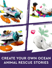 LEGO - Sea Rescue Plane Toy with Whale Figure - lego® friends - multicolor - 10