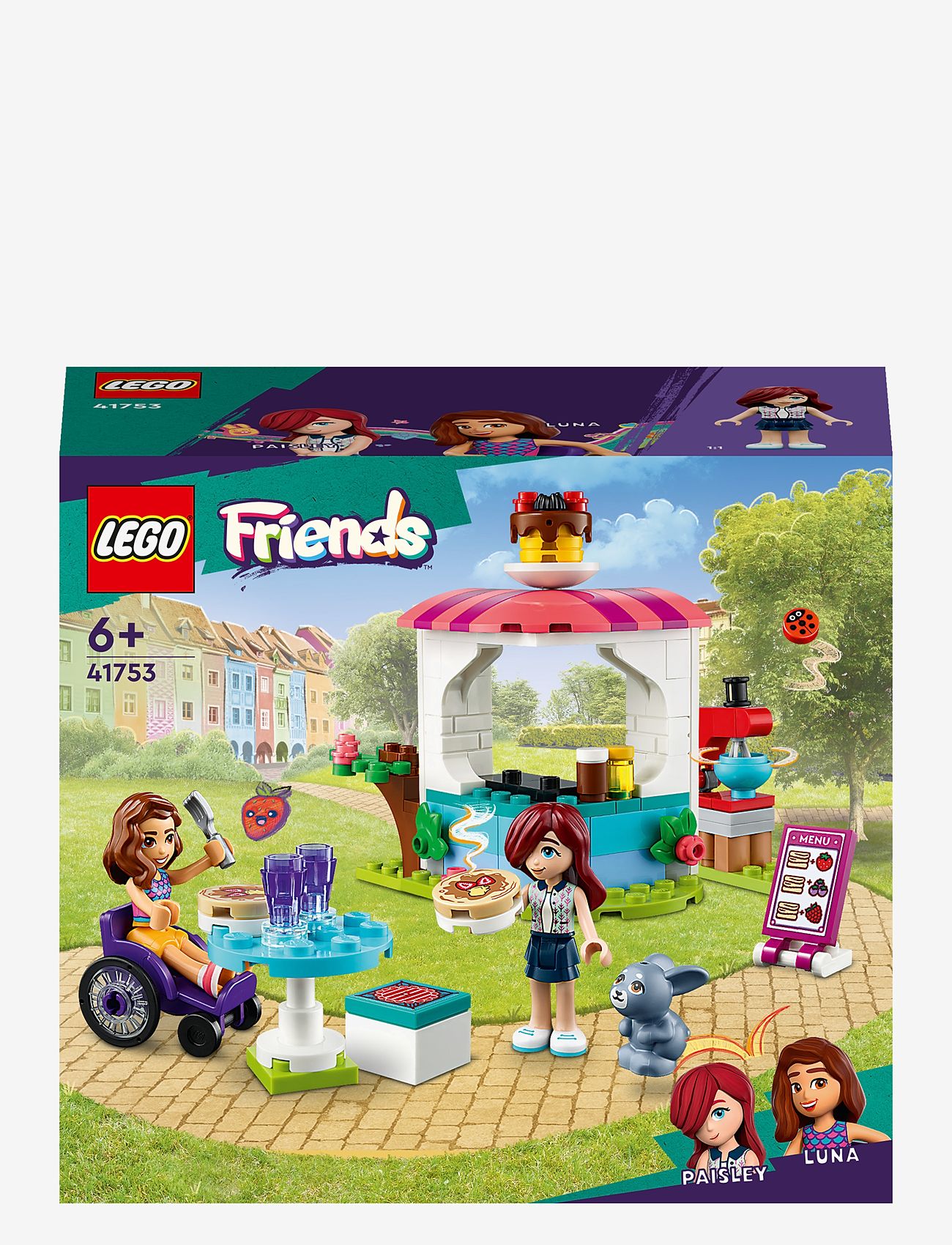 LEGO - Pancake Shop Café Set with Toy Bunny - lego® friends - multicolor - 1