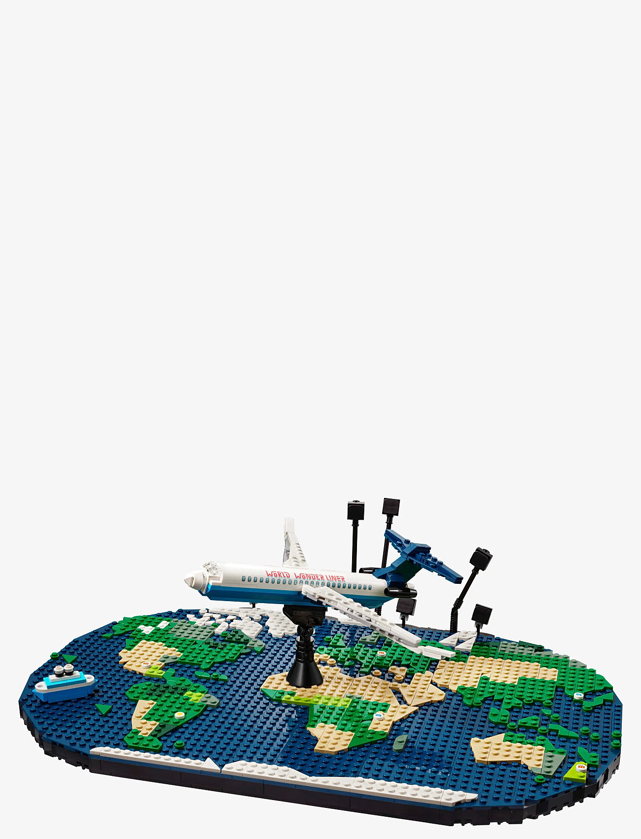 LEGO - Travel Moments World Map Toy Building Set 41838 - lego architecture - multi - 2