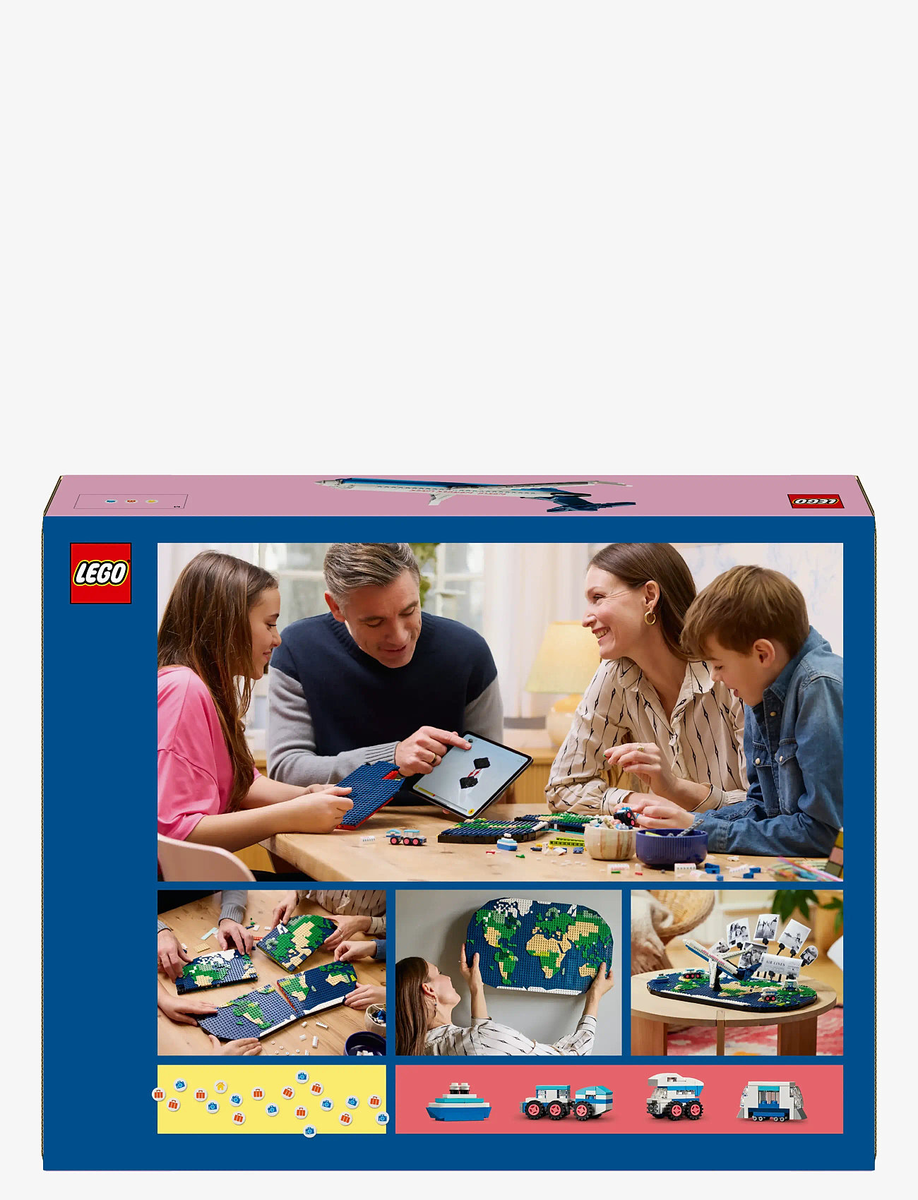 LEGO Travel Moments World Map Toy Building Set 41838 (LGO41838