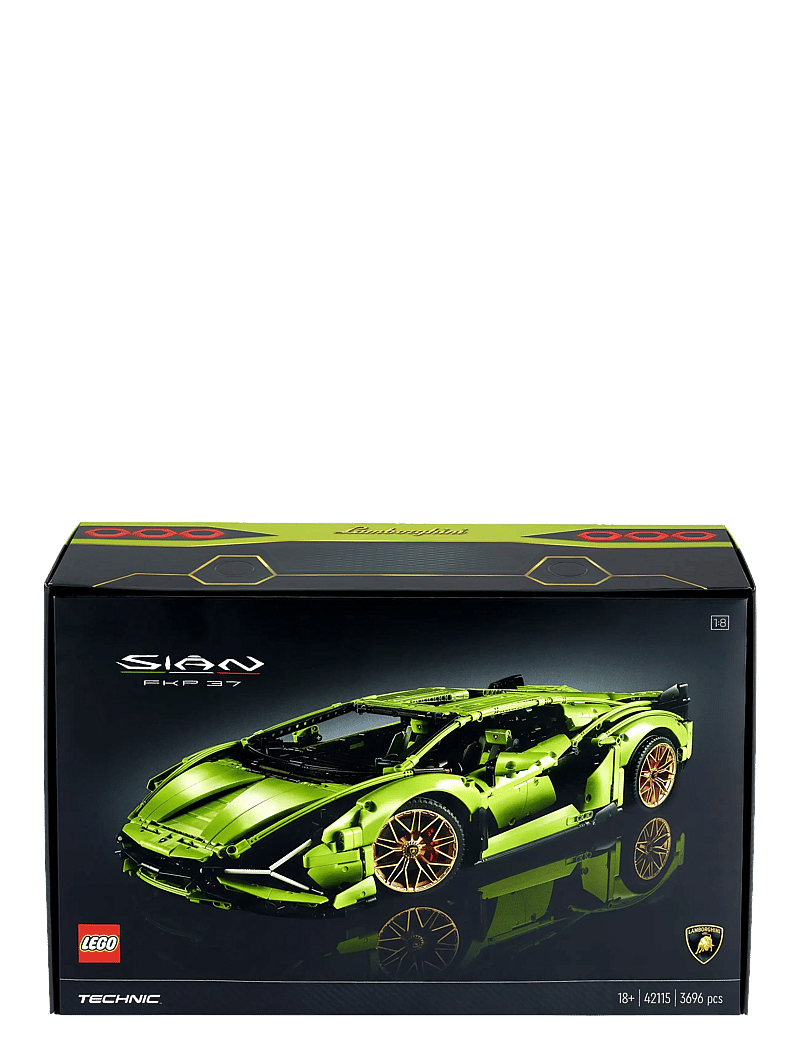 LEGO - Technic Lamborghini Sián FKP 37 (42115) Model Car Building Kit - lego® technic - multicolor - 3
