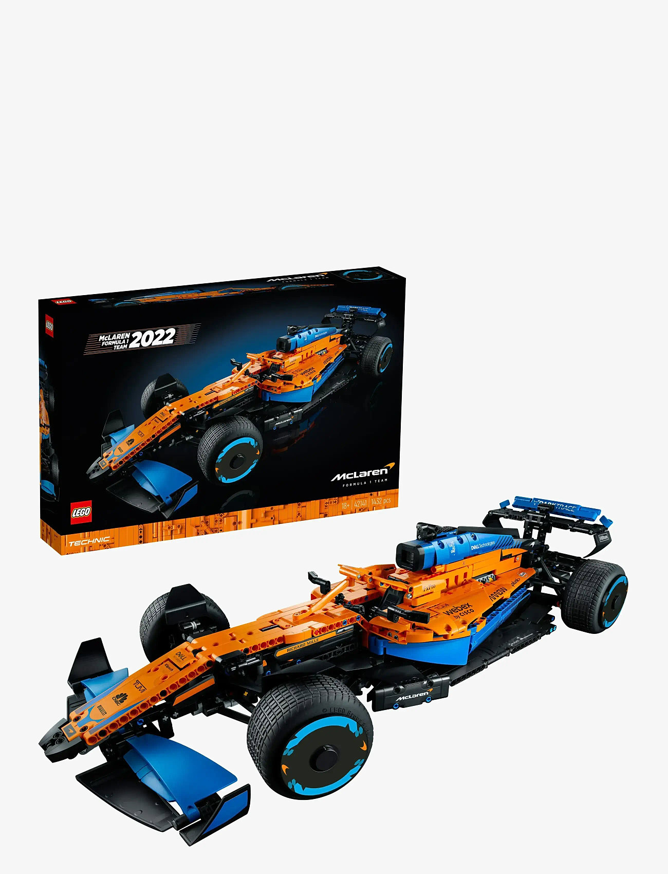 LEGO Technic Mclaren Formula Race Car 42141 Model Building Kit (LGO42141)  LEGO® Technic