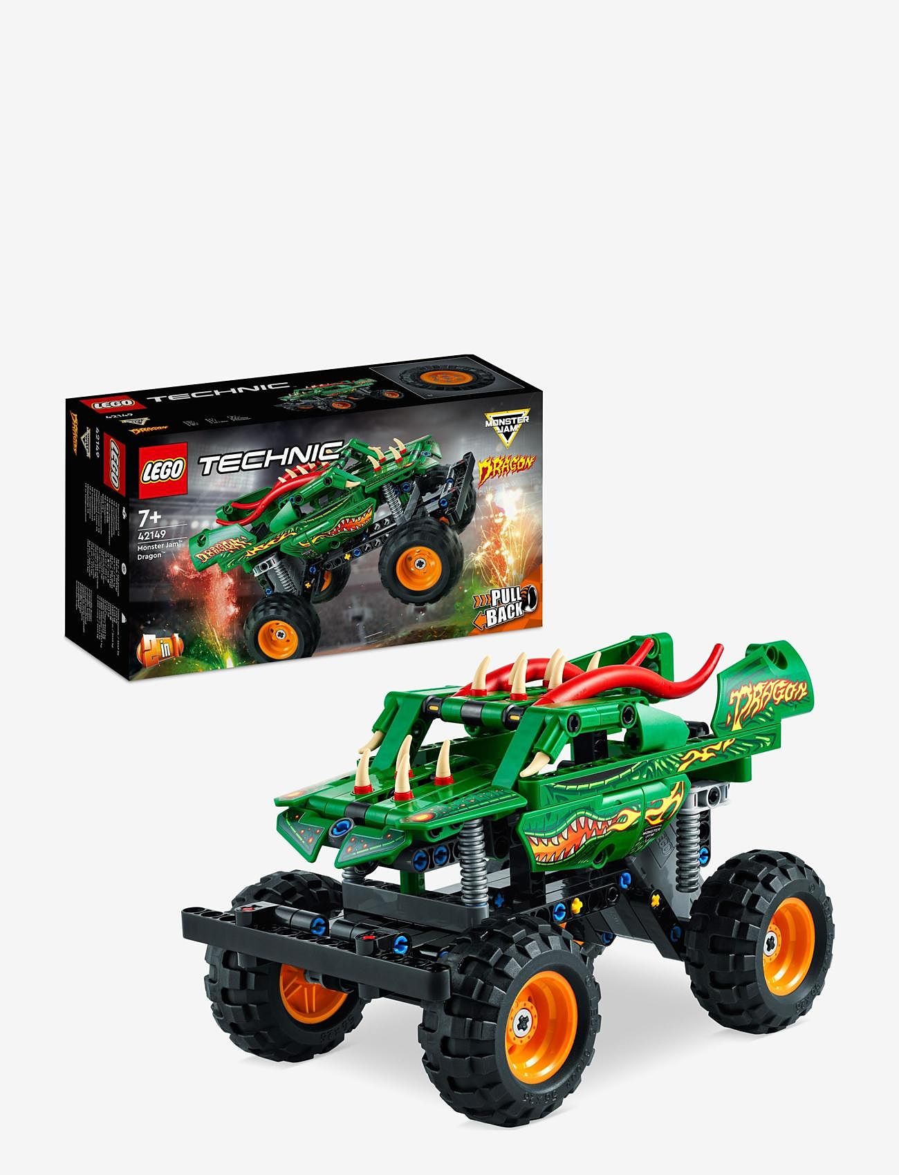 LEGO - Monster Jam Dragon 2in1 Monster Truck Toy - lego® technic - multicolor - 0