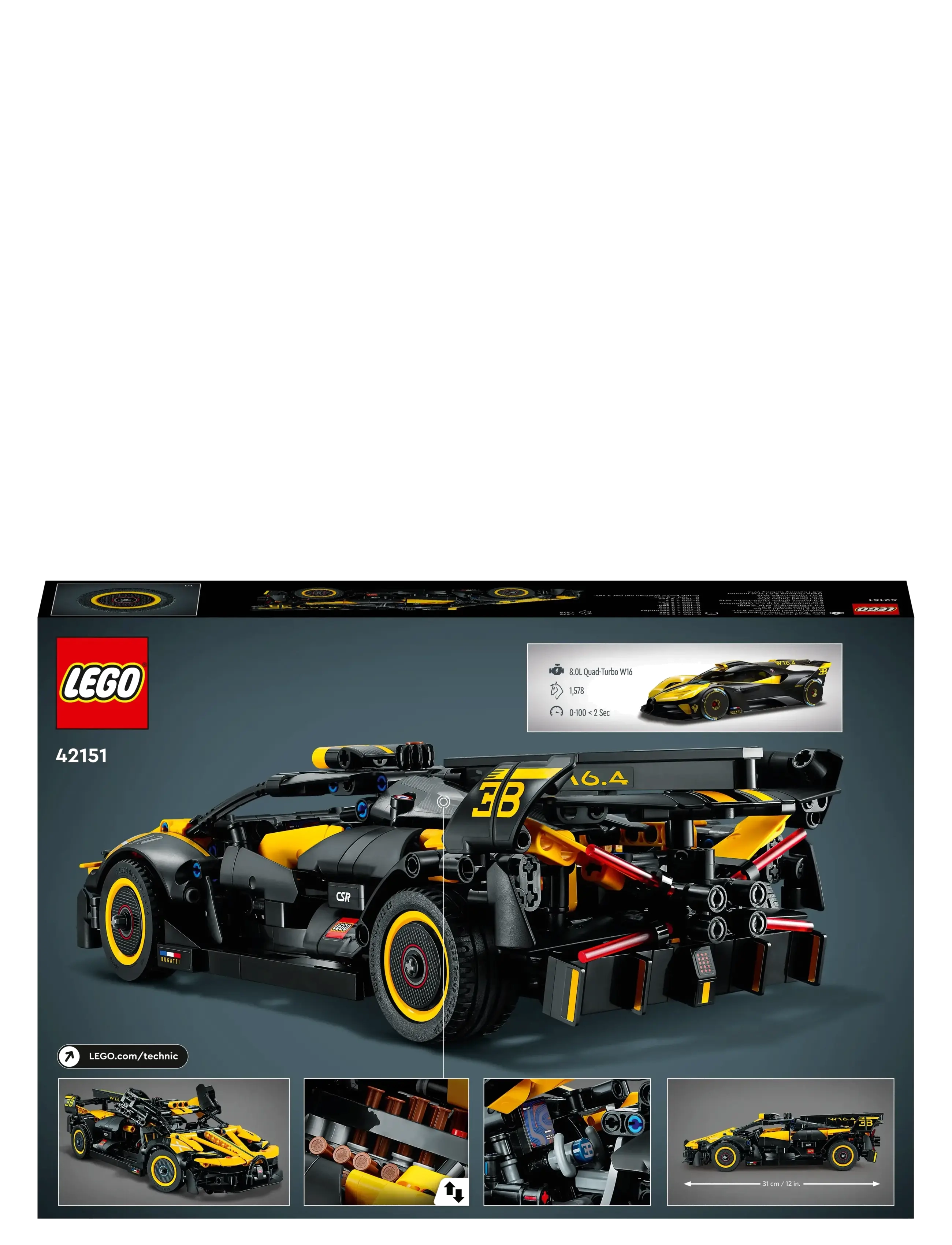 LEGO - Bugatti Bolide 42151 - lego® technic - multicolor - 5