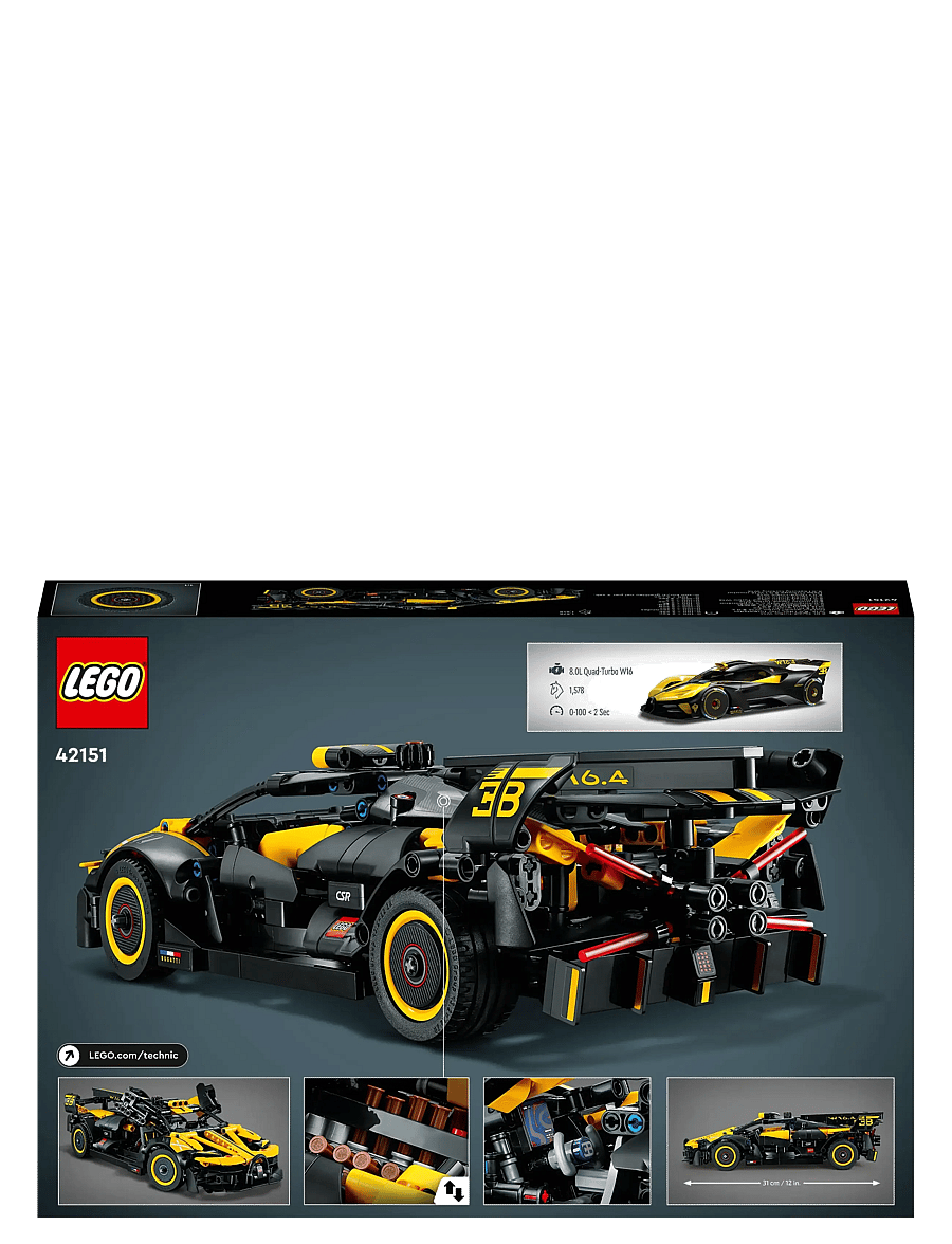 LEGO - Technic Bugatti Bolide 42151 Building Toy Set - lego® technic - multicolor - 5