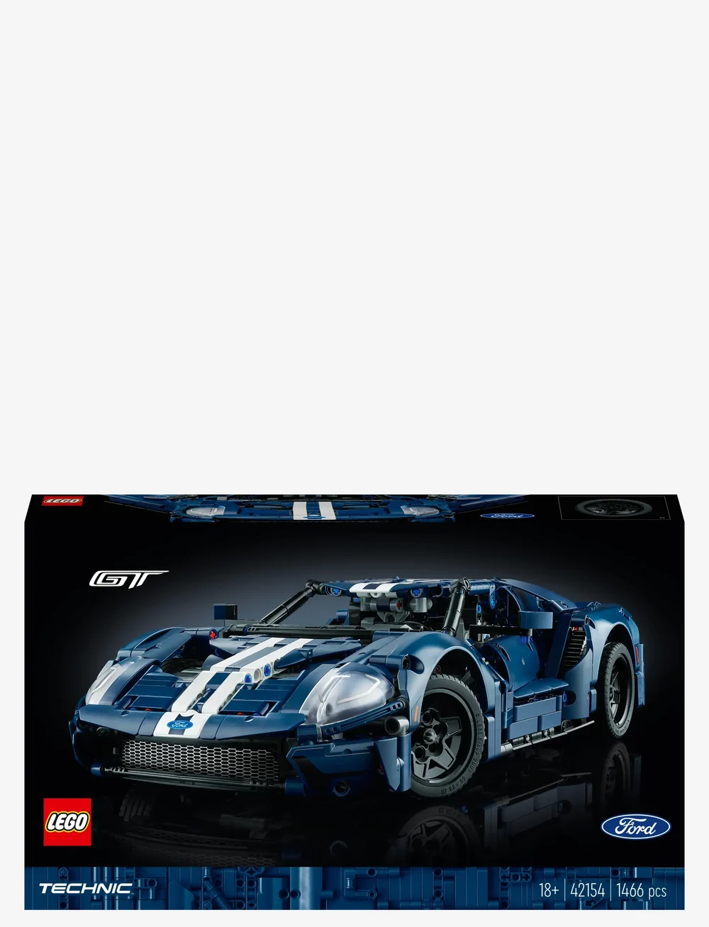 LEGO - Technic 2022 Ford GT 42154 Building Kit for Adults - lego adults welcome - multicolor - 3