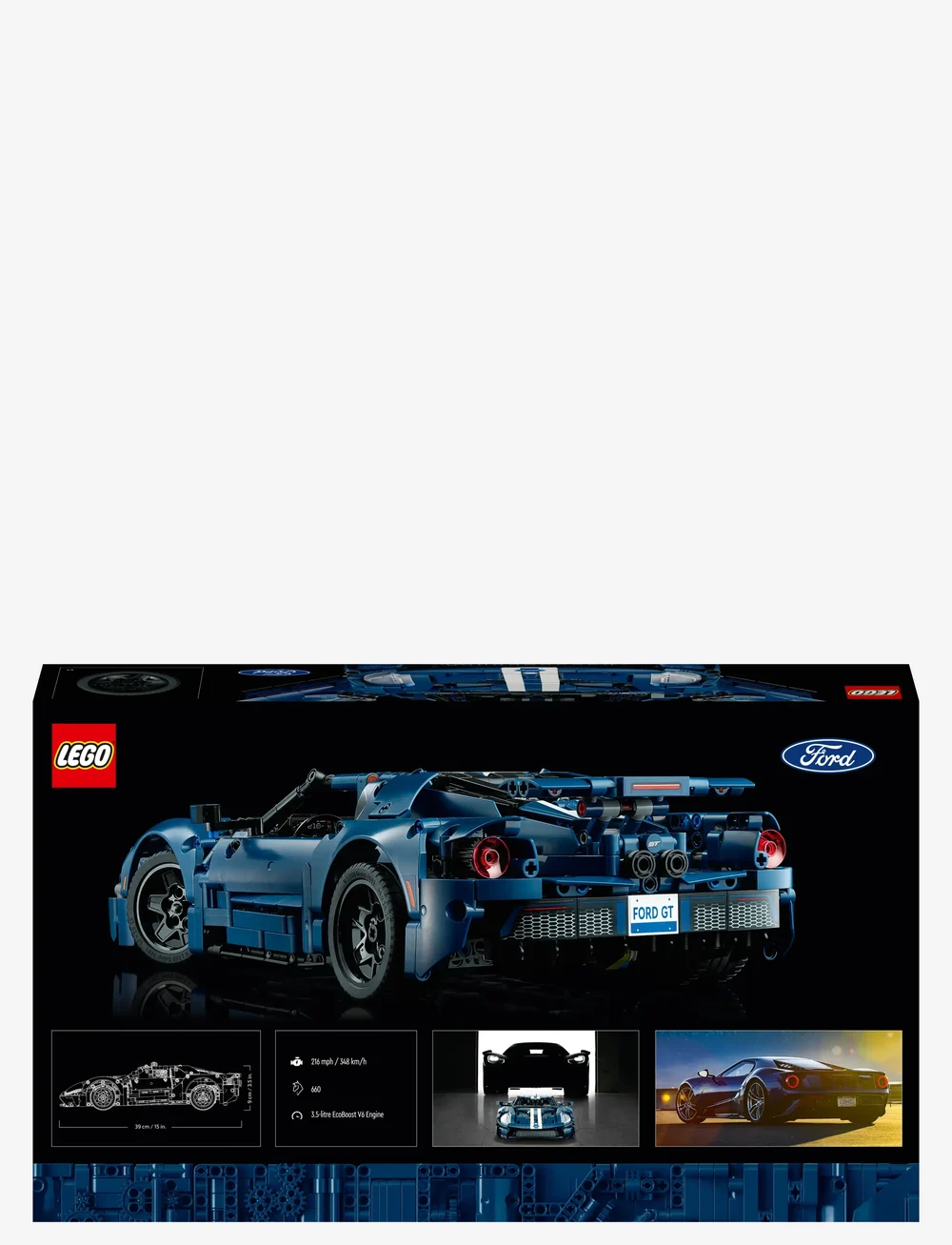 LEGO - Technic 2022 Ford GT 42154 Building Kit for Adults - lego adults welcome - multicolor - 4
