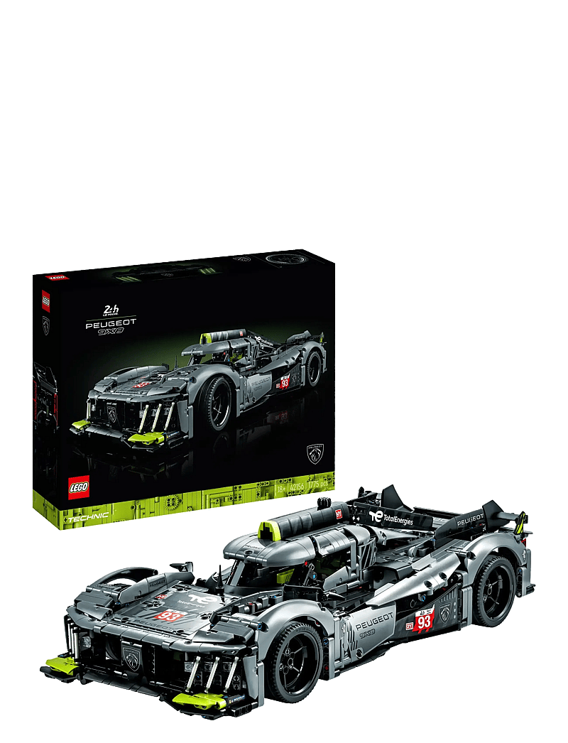 LEGO - Technic PEUGEOT 9X8 24H Le Mans Hybrid Hypercar 42156 Building Kit - multicolor - 0