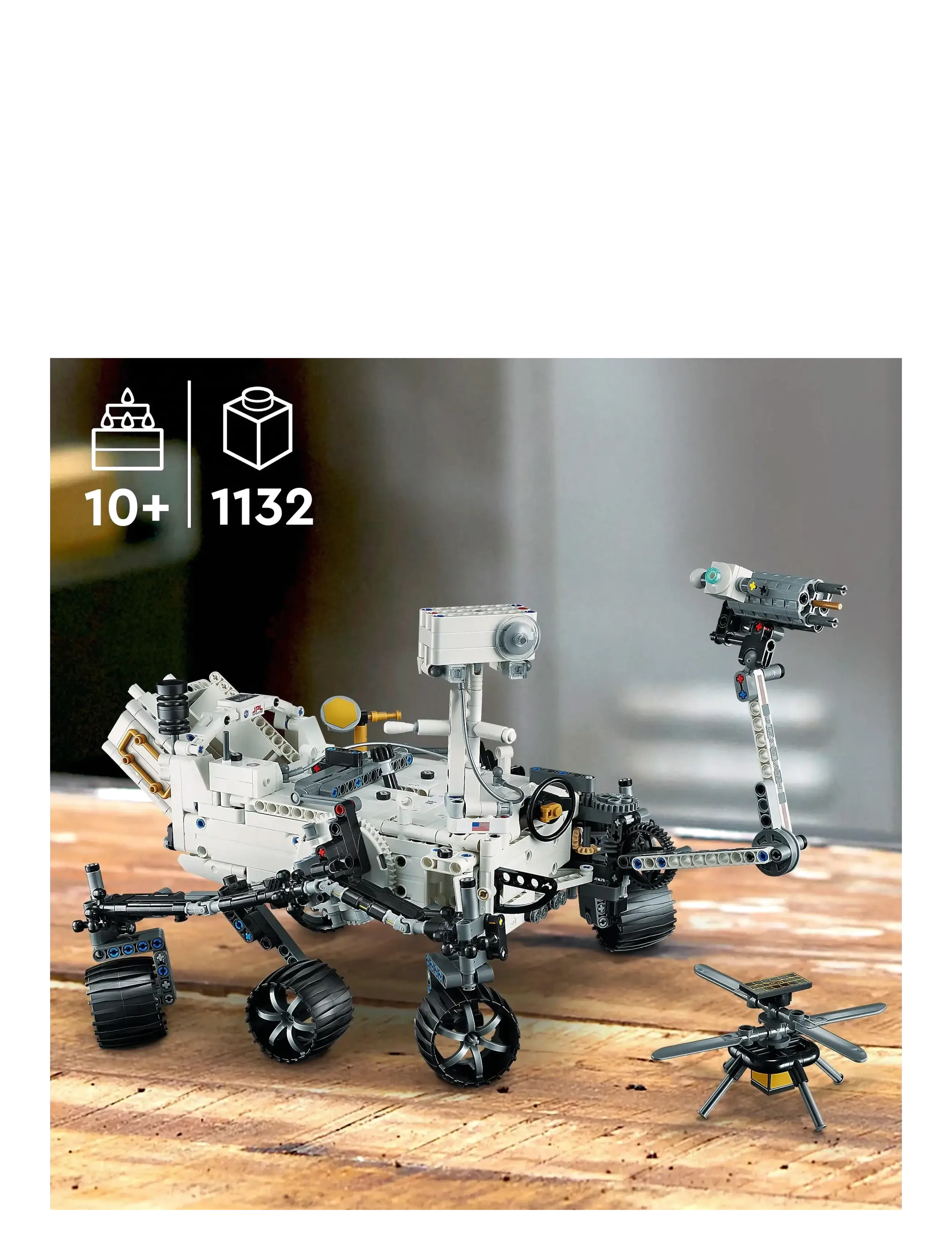 LEGO - Technic NASA Mars Rover Perseverance 42158 Building Toy Set - lego technic - multicolor - 1